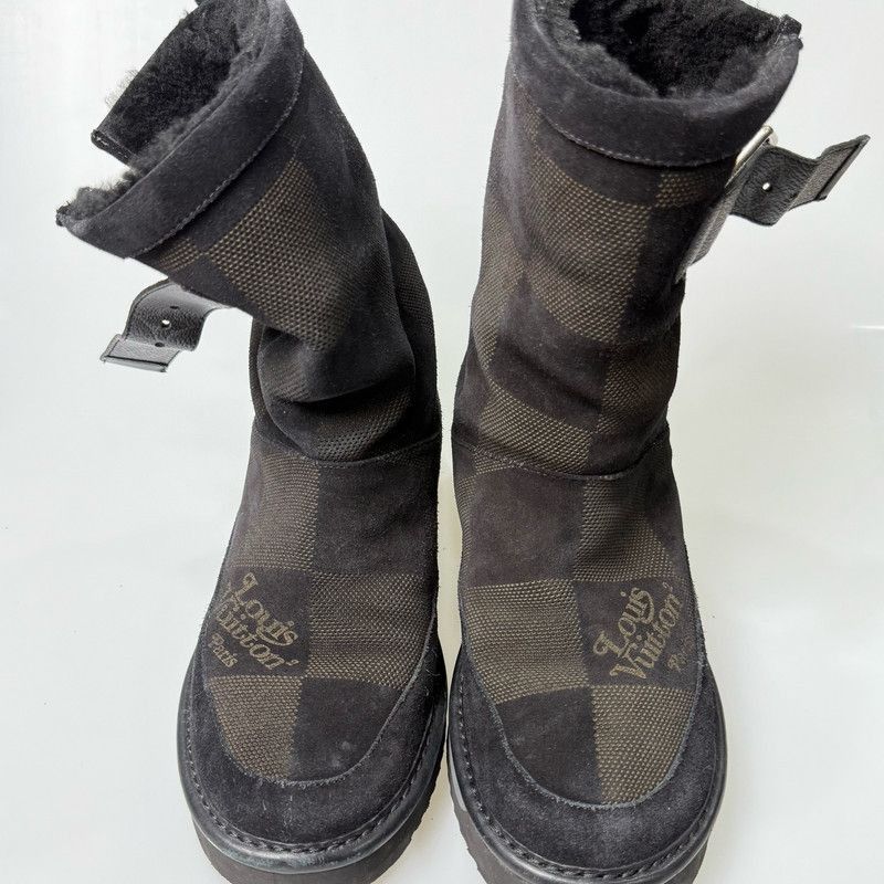 Other Louis Vuitton Checkerboard Snow Boots for Men and Women - Size US 8.5 / EU 41-42 - 2 Thumbnail