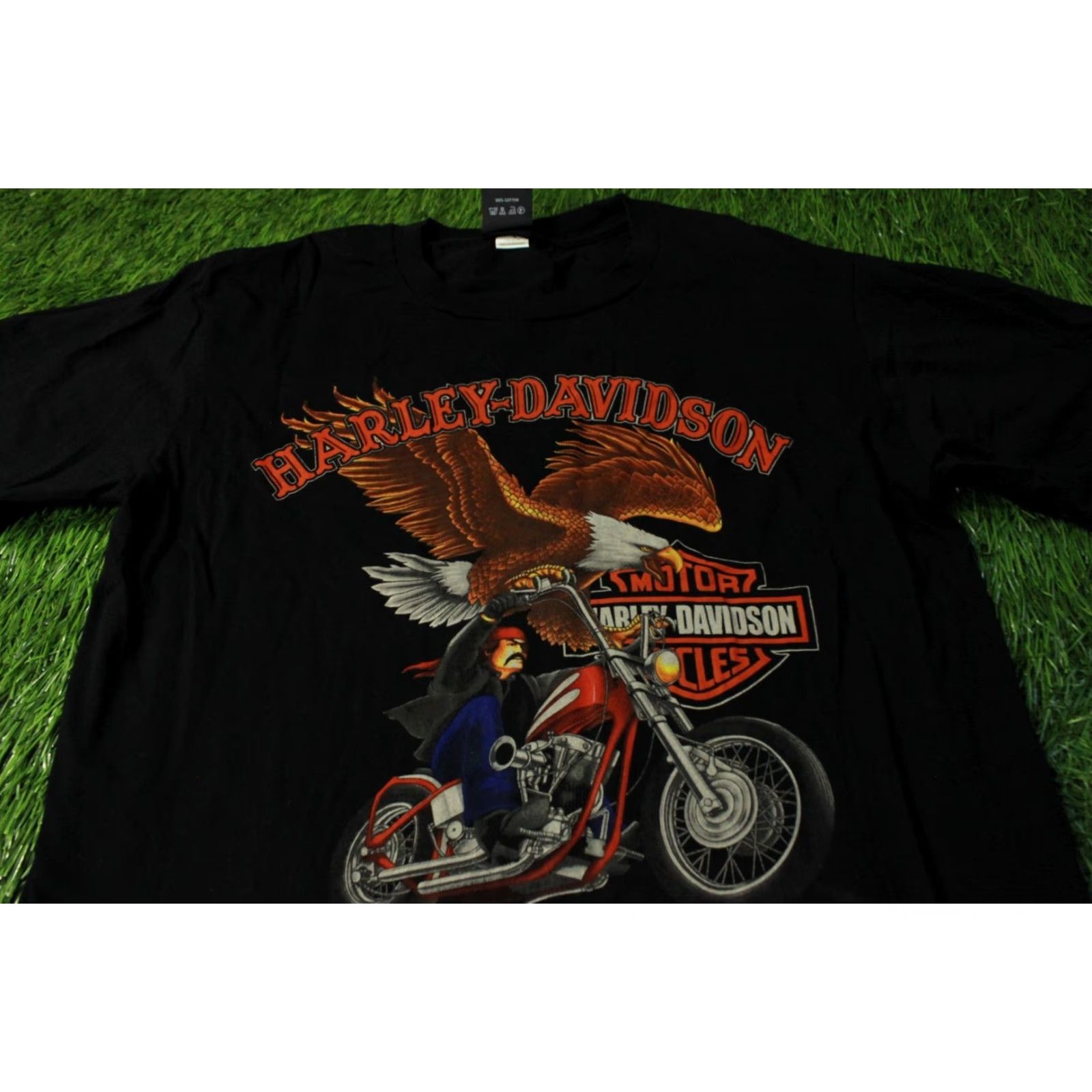 Harley Davidson HARLEY DAVIDSON MOTOR CYCLES SHIRT MEN XL Black Official Product Print Harley Davidson 2010s Vintage/Basic Tee Motorbike Mens Size US XL / EU 56 / 4 - 3 Thumbnail