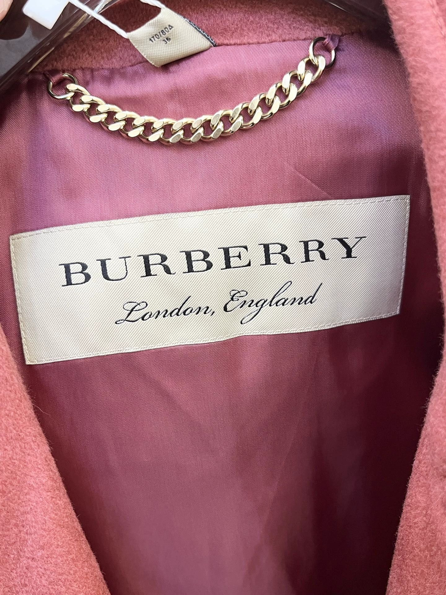 Burberry Burberry long red trench coat 38 Size XS / US 0-2 / IT 36-38 - 3 Thumbnail