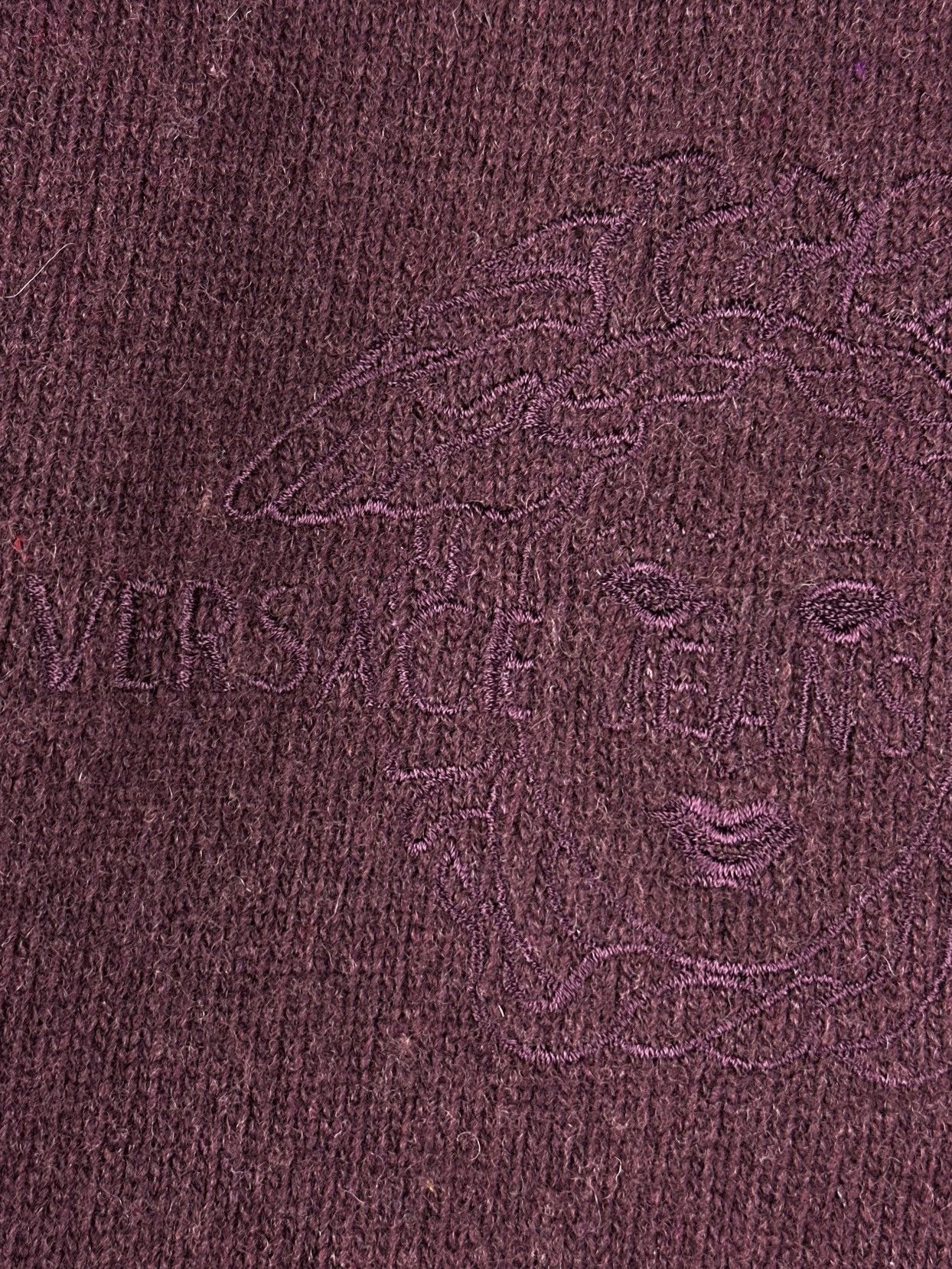 Versace Jeans Couture Vintage Versace Jeans Couture Wool Knit Pullover High Neck Size US XL / EU 56 / 4 - 11 Thumbnail
