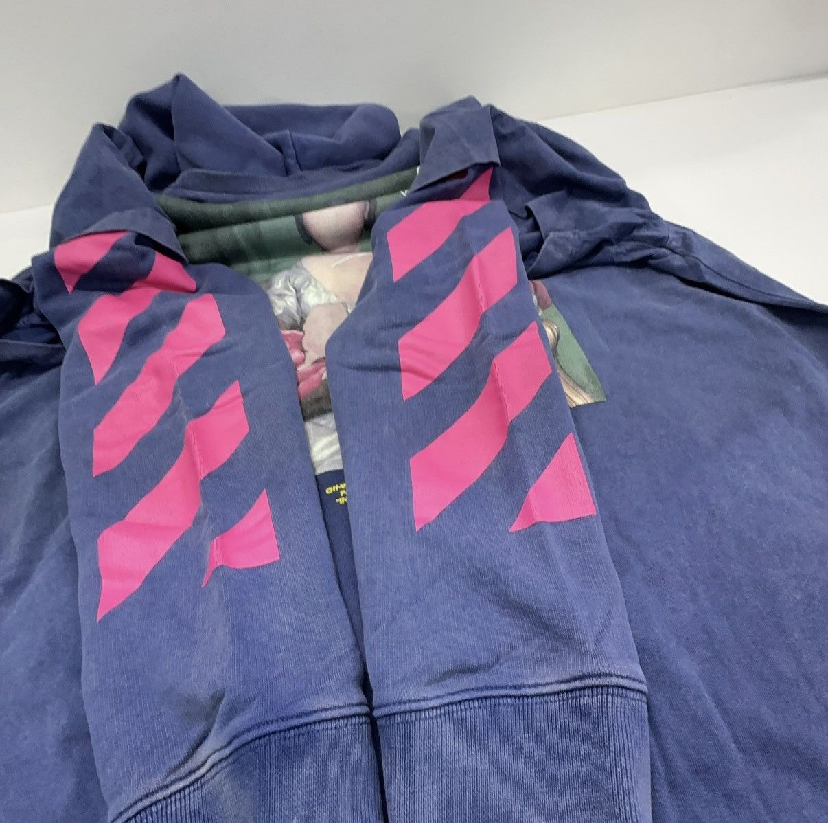 Off-White OFF-WHITE Diag Mariana Hooded T-Shirt Size US M / EU 48-50 / 2 - 6 Thumbnail