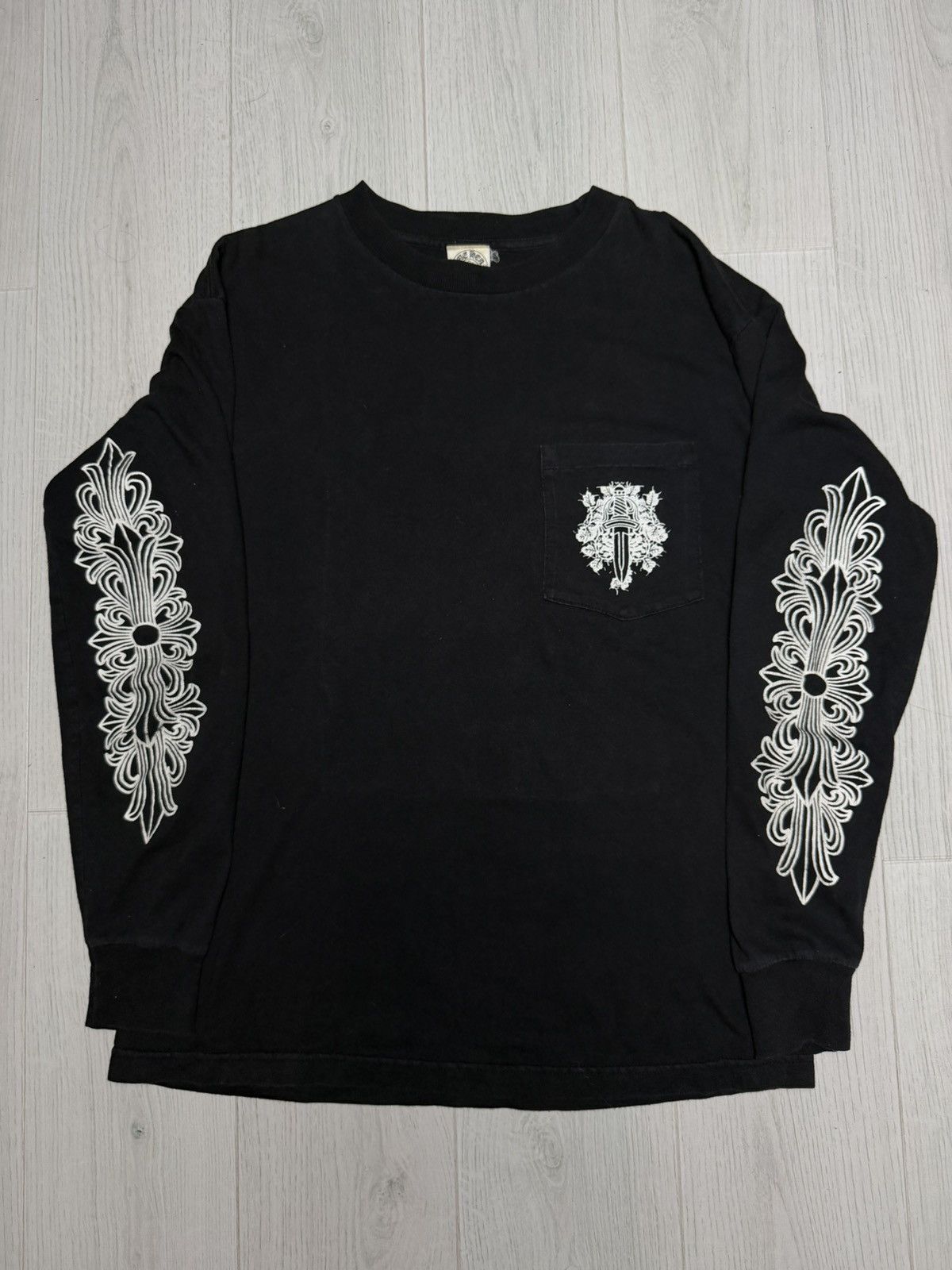 Chrome Hearts × Luxury Vintage Chrome Hearts Dagger Floral