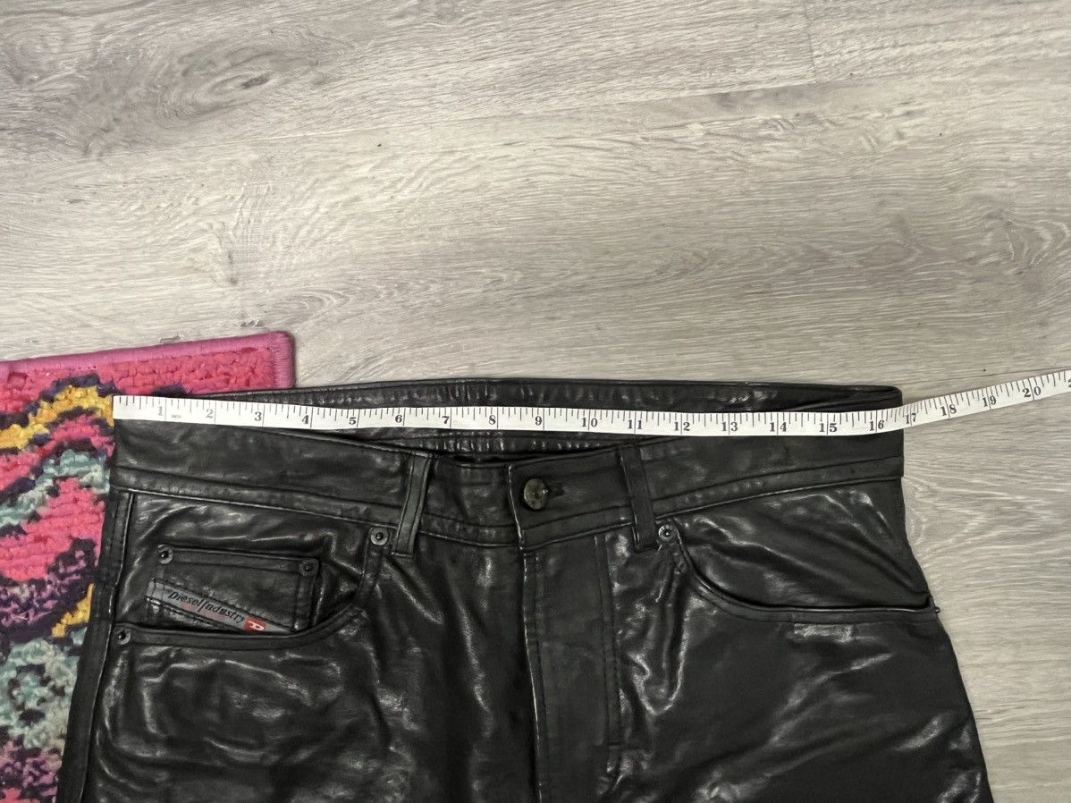Diesel Distressed leather jeans. Size 29 Size US 29 - 8 Thumbnail