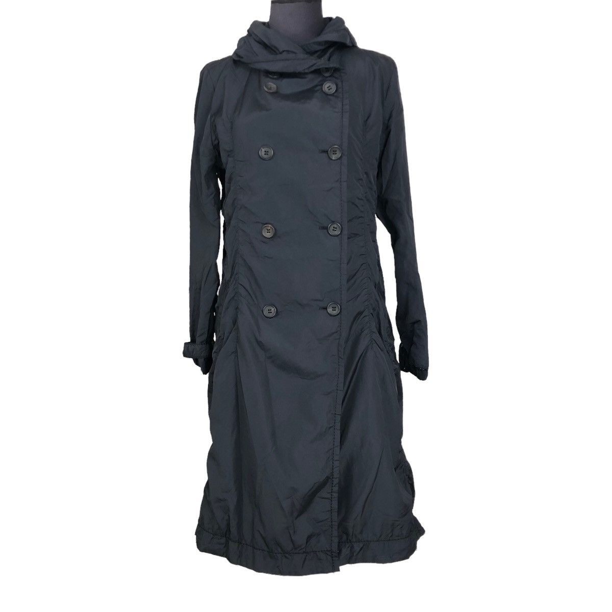Issey Miyake Vintage Issey Miyake 2006AW Nylon Double Breasted Parka Size XS / US 0-2 / IT 36-38 - 2 Thumbnail