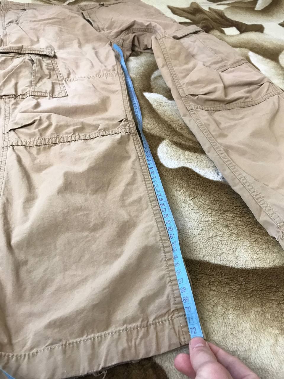 Carhartt 🔥 CARHARTT WIP Cargo Dude Pants Y2K Aviator Denim Pockets Size US 33 - 13 Thumbnail