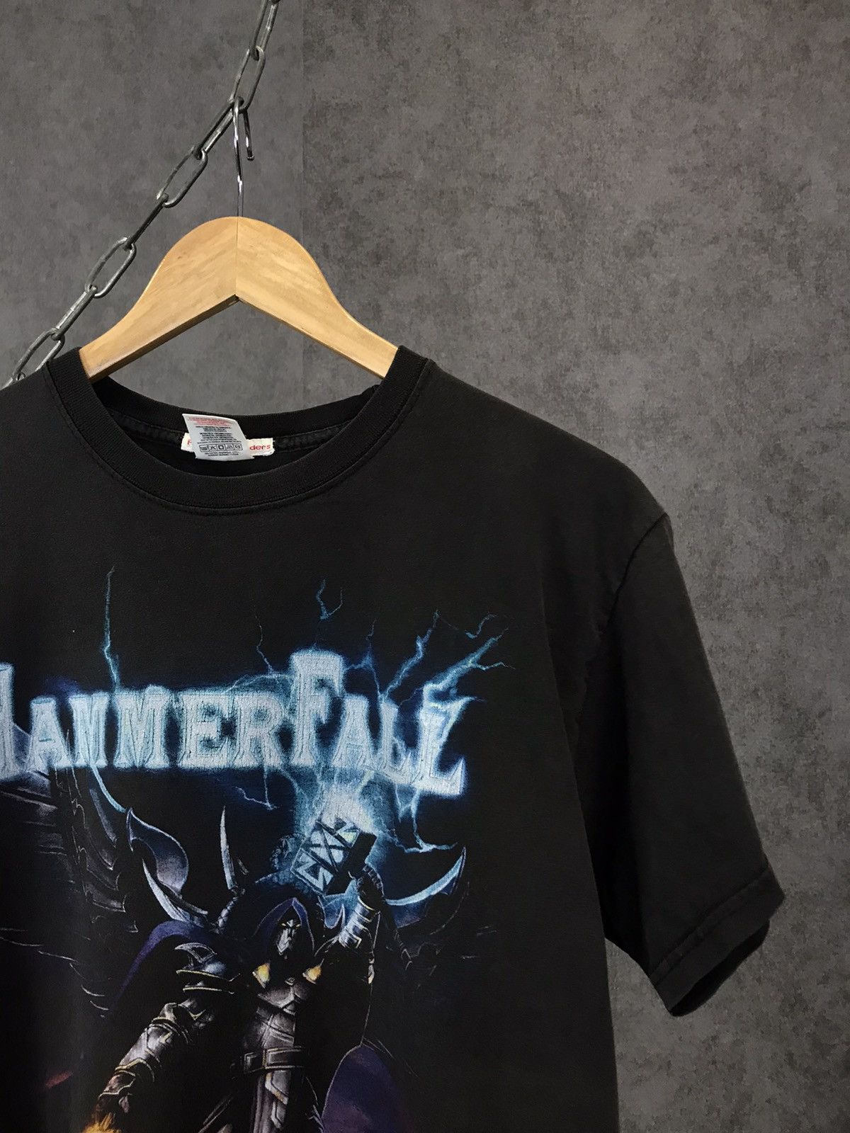 Band Tees Hammer Fall vintage rock band tee Size US M / EU 48-50 / 2 - 4 Thumbnail