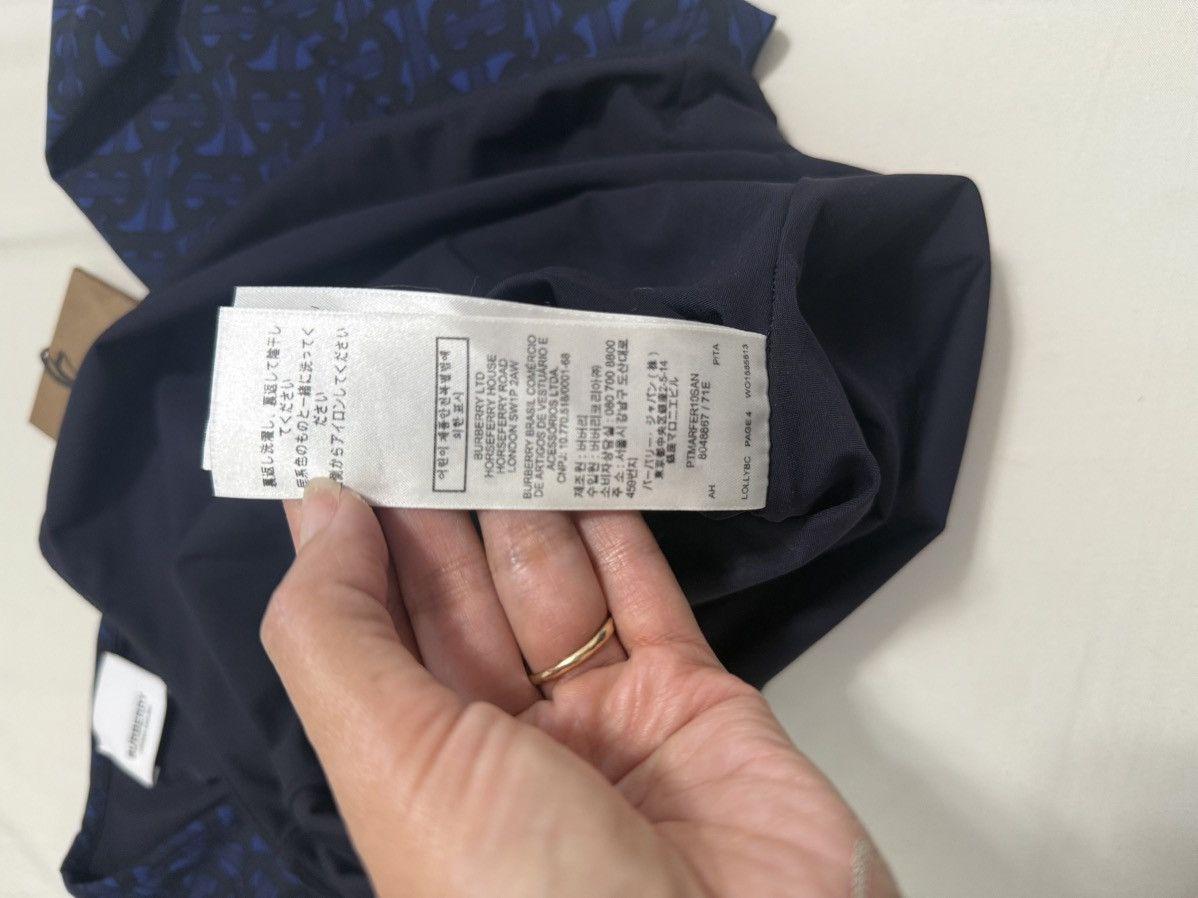 Burberry NWT Burberry TB Monogram plunging neckline Bodysuit in XS Size XS / US 0-2 / IT 36-38 - 7 Thumbnail
