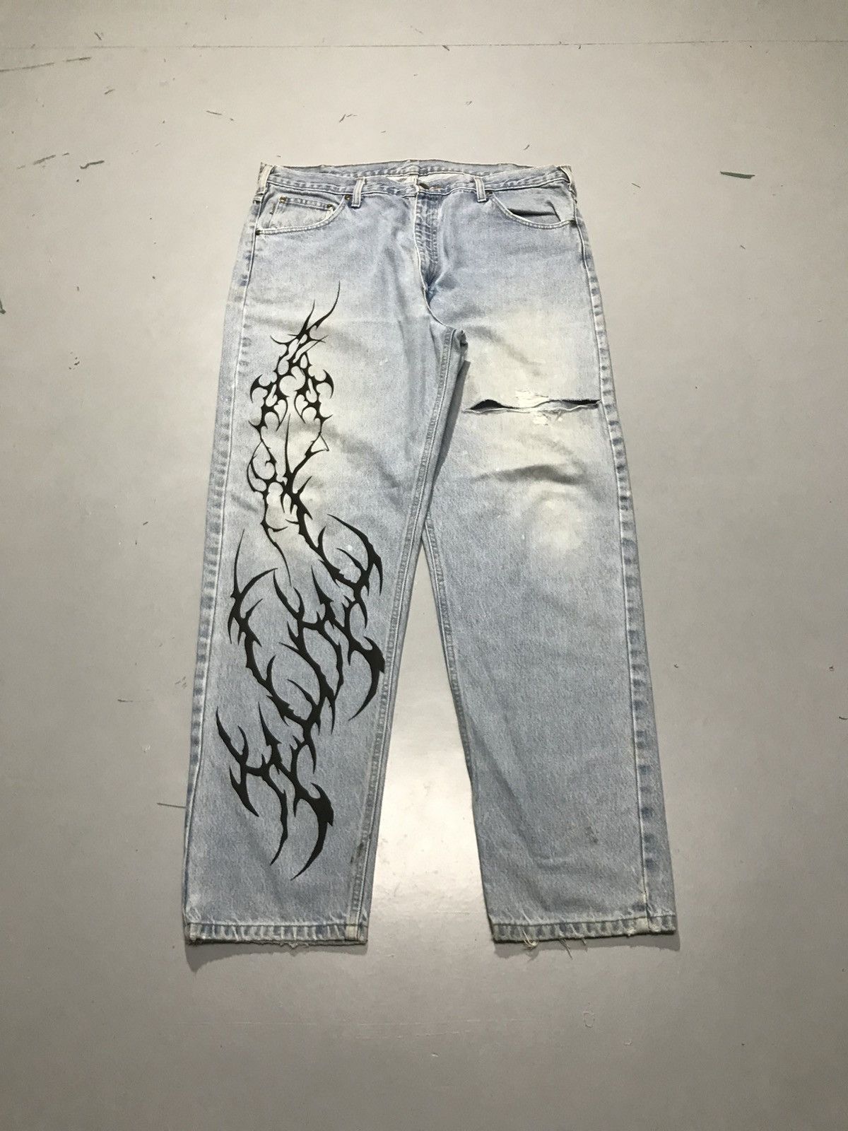 Vintage carhartt B17 STW prints denim