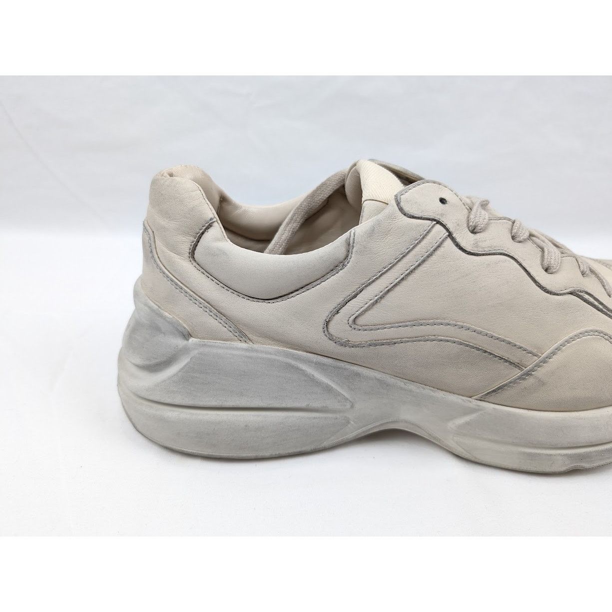 Gucci o1rshd1 Q:2 / Miro Soft Sneakers in Ivoire Size US 11.5 / EU 44-45 - 5 Thumbnail