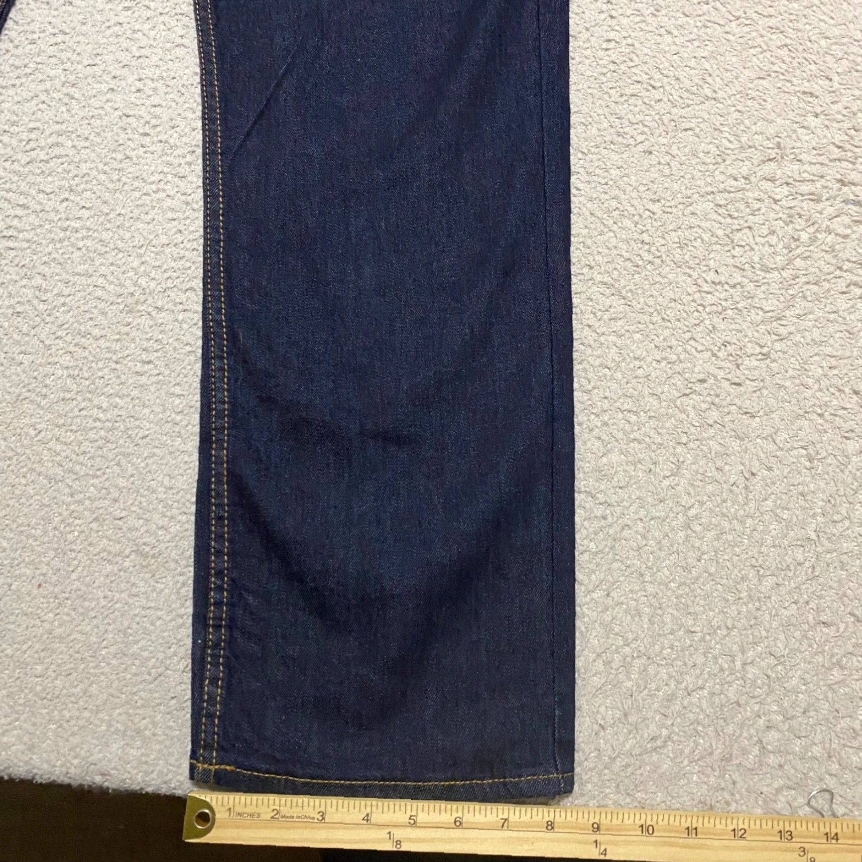 Old Navy Old Navy Jeans Blue Denim Dark Wash 40x36 NWT Mens Straight Mid Rise 5-Pocket Denim Cotton Size US 40 / EU 56 - 5 Thumbnail