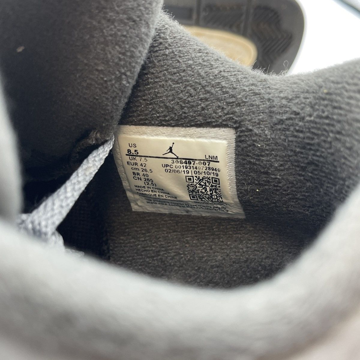 Jordan Brand Air Jordan 4 cool grey Size US 8.5 / EU 41-42 - 8 Thumbnail
