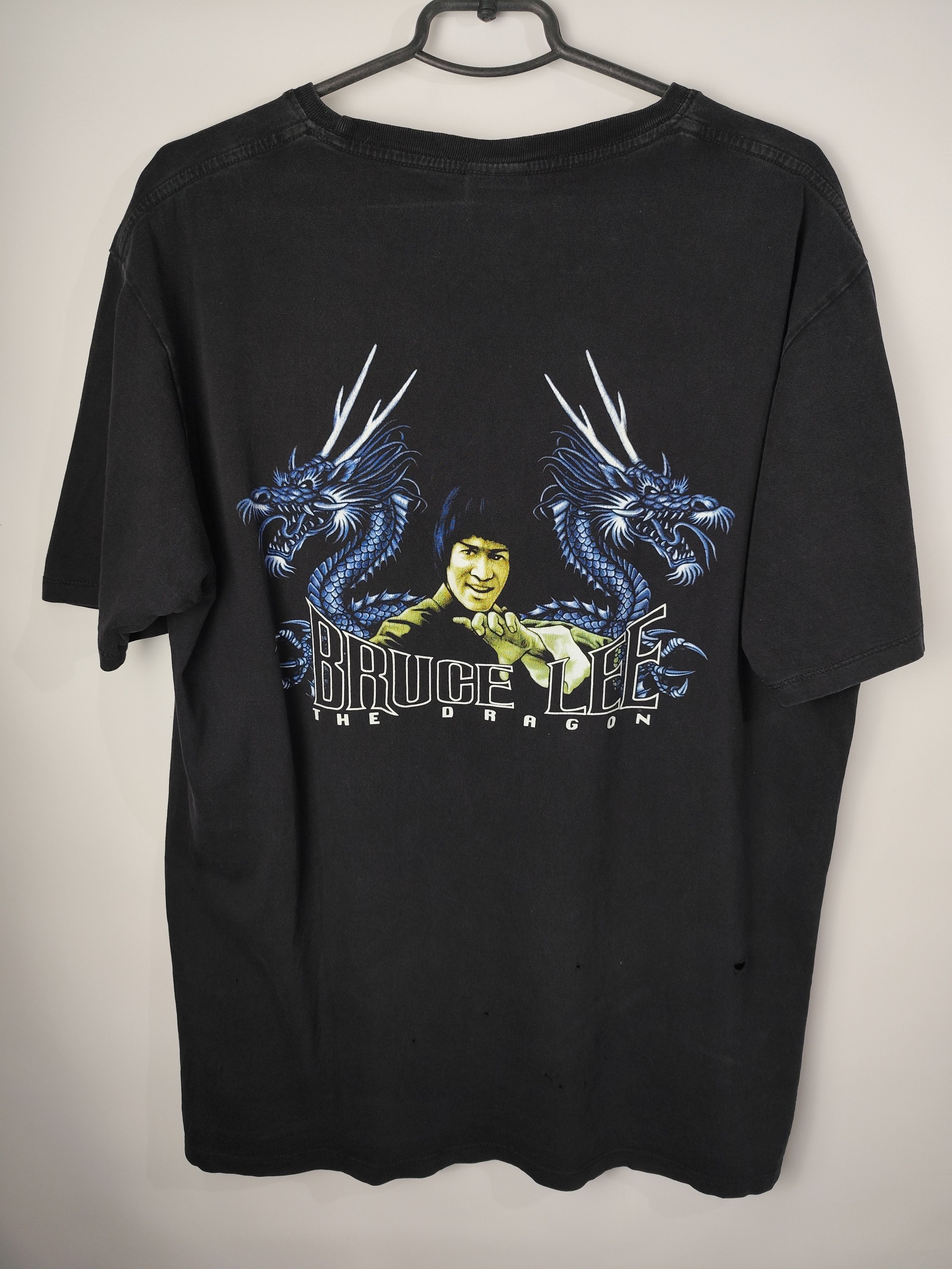 Vintage Vintage streetwear y2k movie Bruce Lee The Dragon T Shirt Size US XL / EU 56 / 4 - 5 Thumbnail