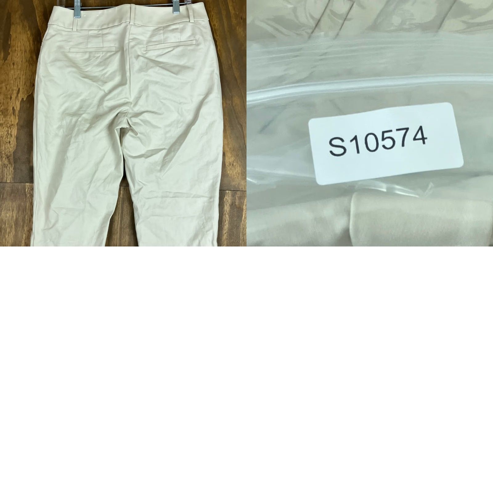 Loft LOFT Womens Pants Tan Mid Rise The Curvy Riviera Ankle Stretch 6 Size 24" / US 00 / IT 34 - 9 Thumbnail