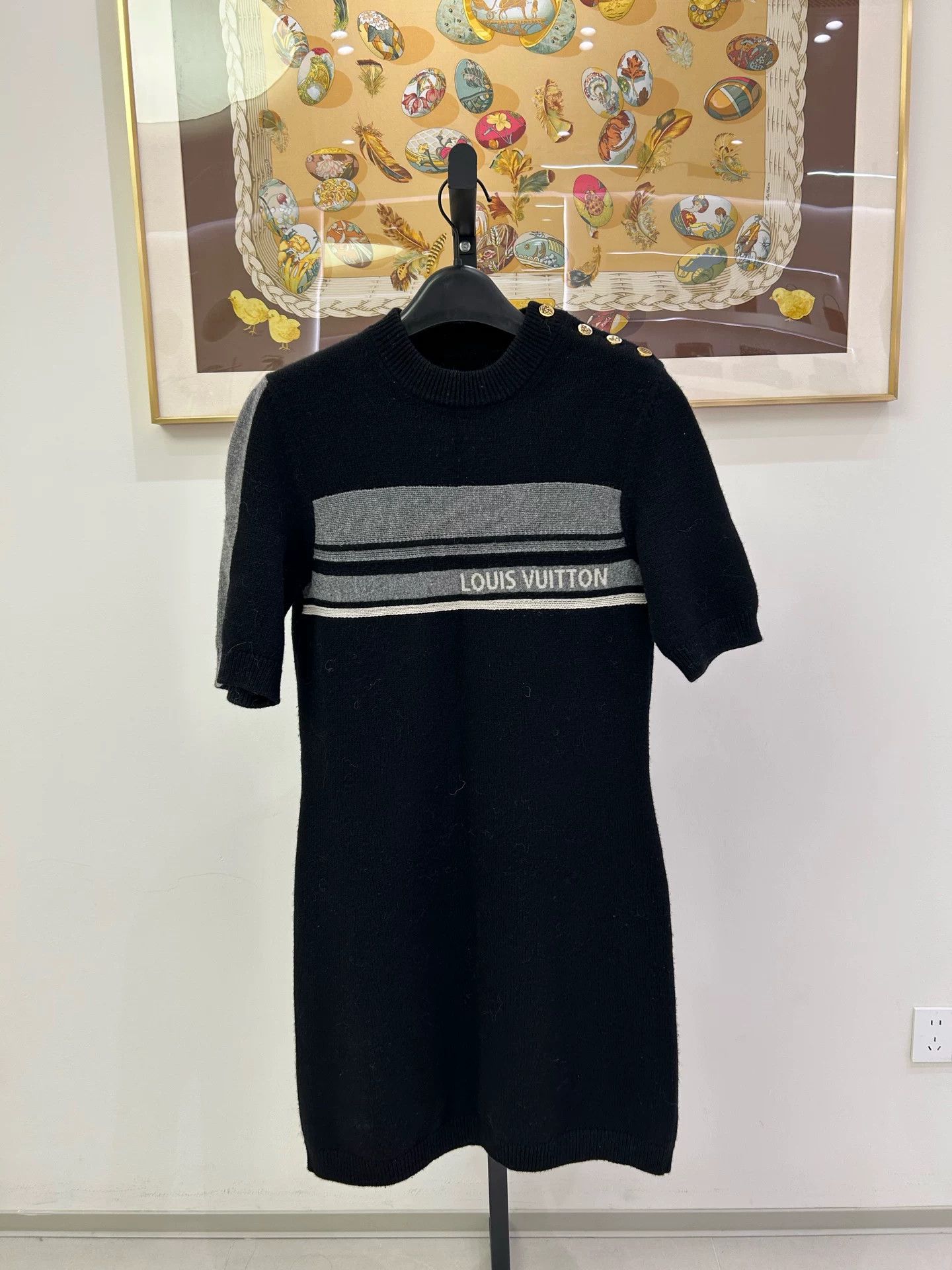 Louis Vuitton LV Women's Knit Logo Dress Size XS / US 0-2 / IT 36-38 - 1 Thumbnail