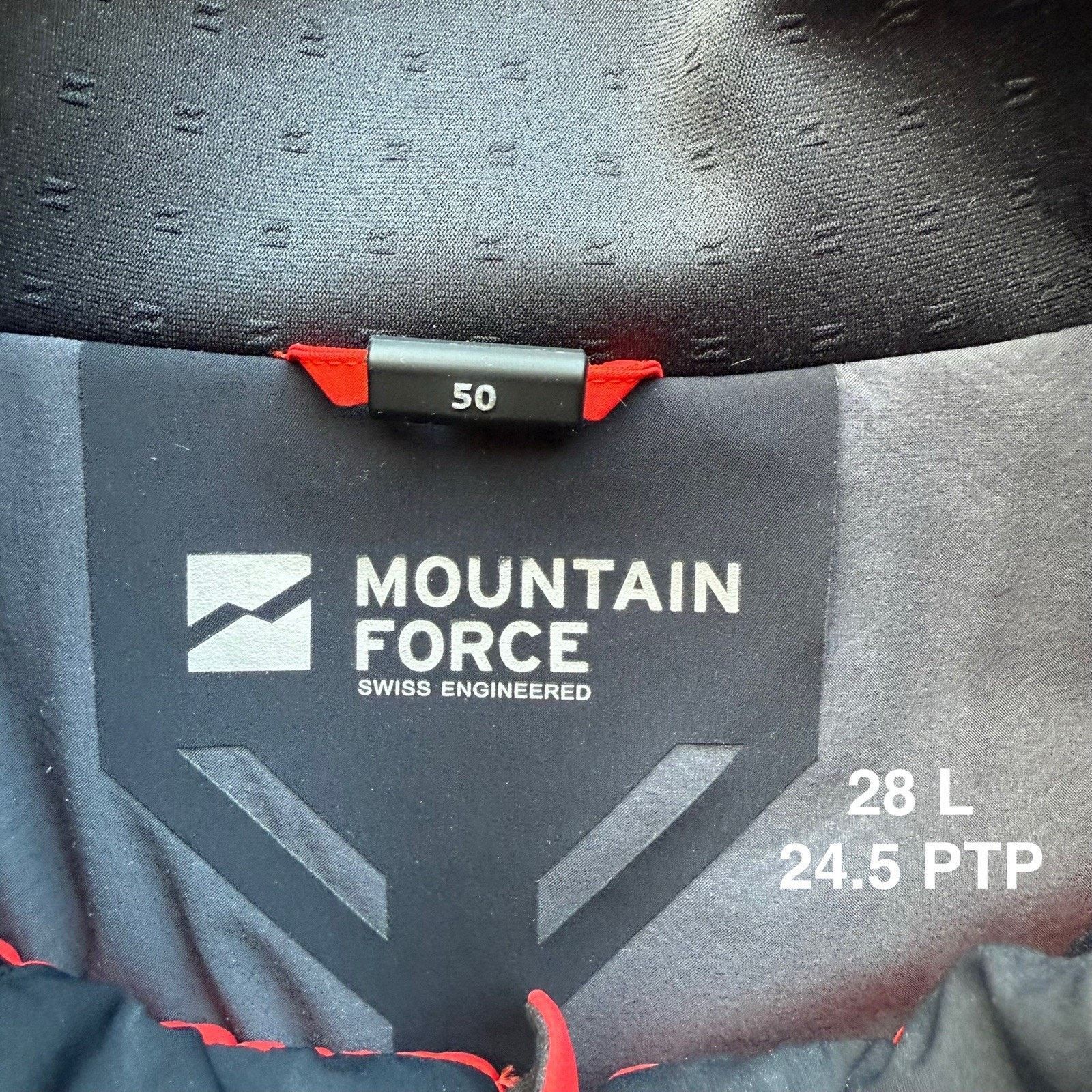 Patagonia Mountain Force Jacket 50 Red Full Zip Insulated Winter Size US S / EU 44-46 / 1 - 8 Thumbnail
