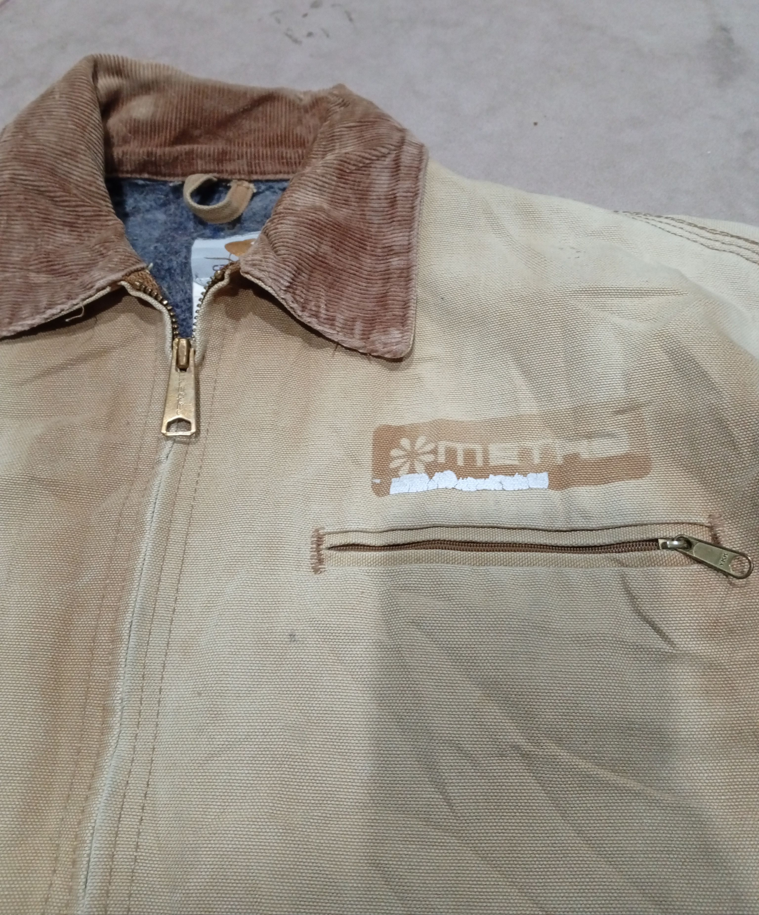 Carhartt VTG 80's carhatt detroit jacket Size US L / EU 52-54 / 3 - 4 Thumbnail