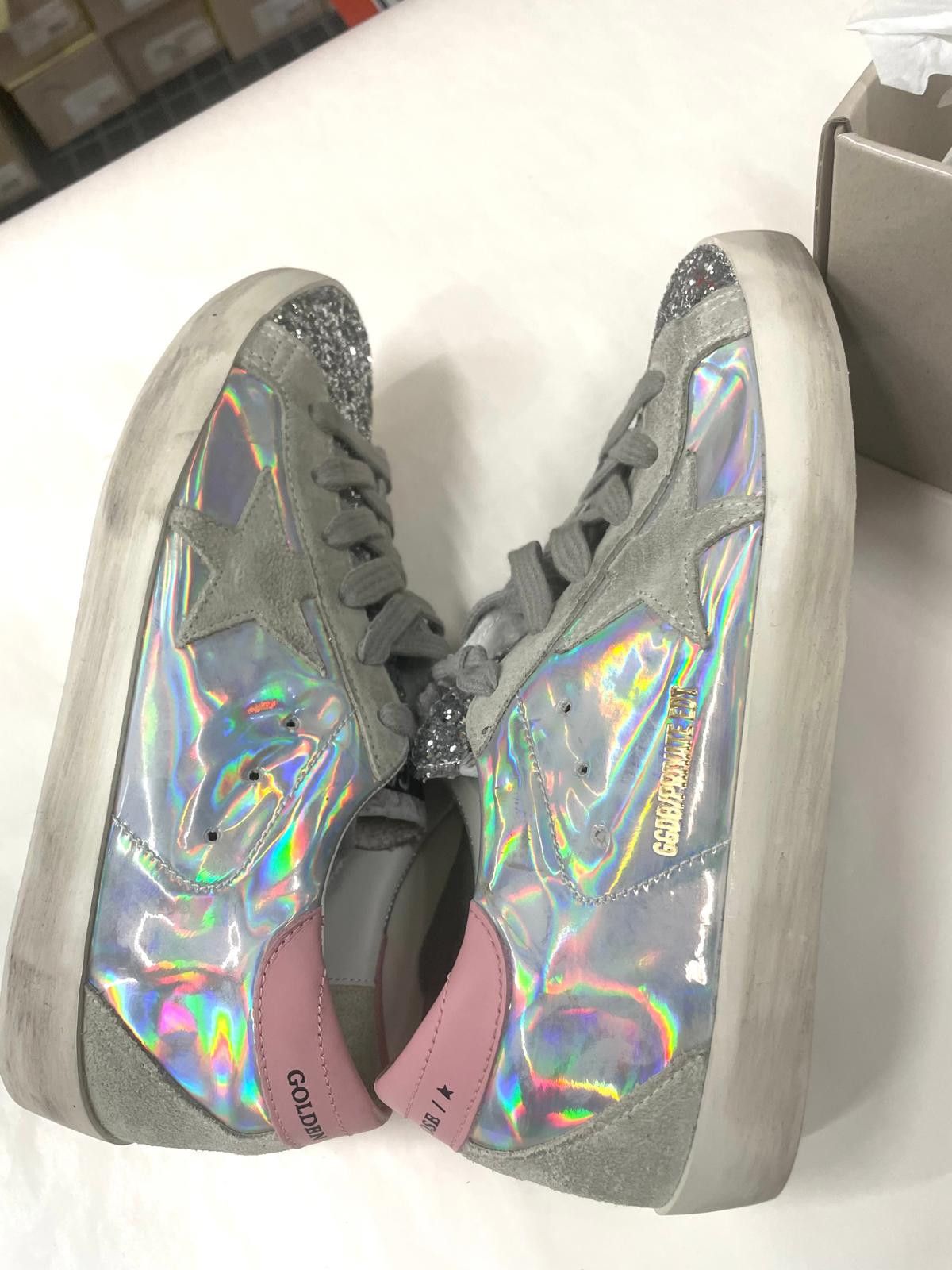 Golden Goose Golden Goose Super Star Sneakers Size US 7 / IT 37 - 3 Thumbnail
