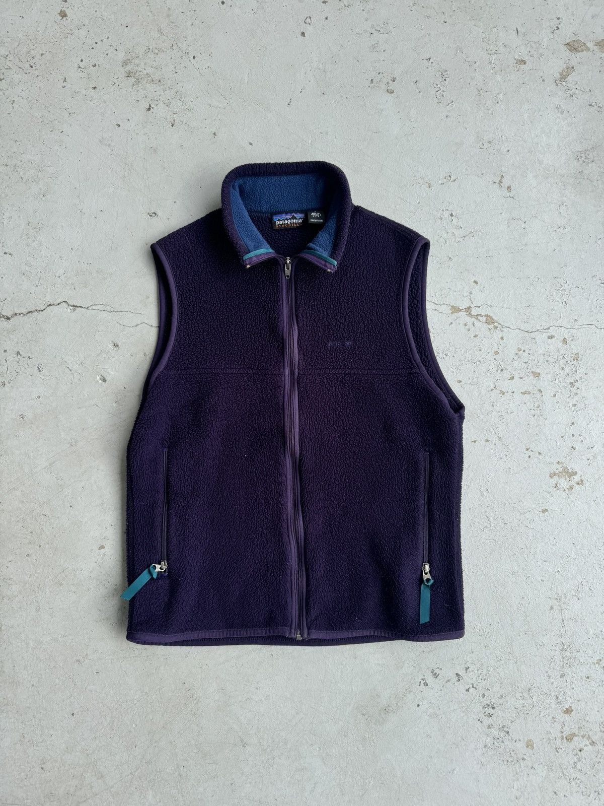 Patagonia 90s Patagonia Made in U.S.A Purple Vest Size US S / EU 44-46 / 1 - 1 Thumbnail