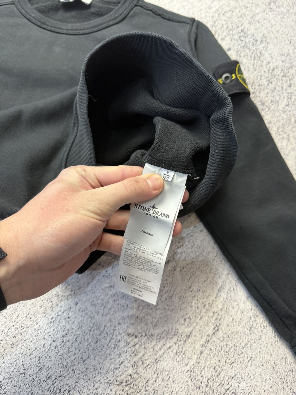 Stone Island Vintage Stone Island Junior Sweatshirt Size US XXS / EU 40 - 12 Thumbnail