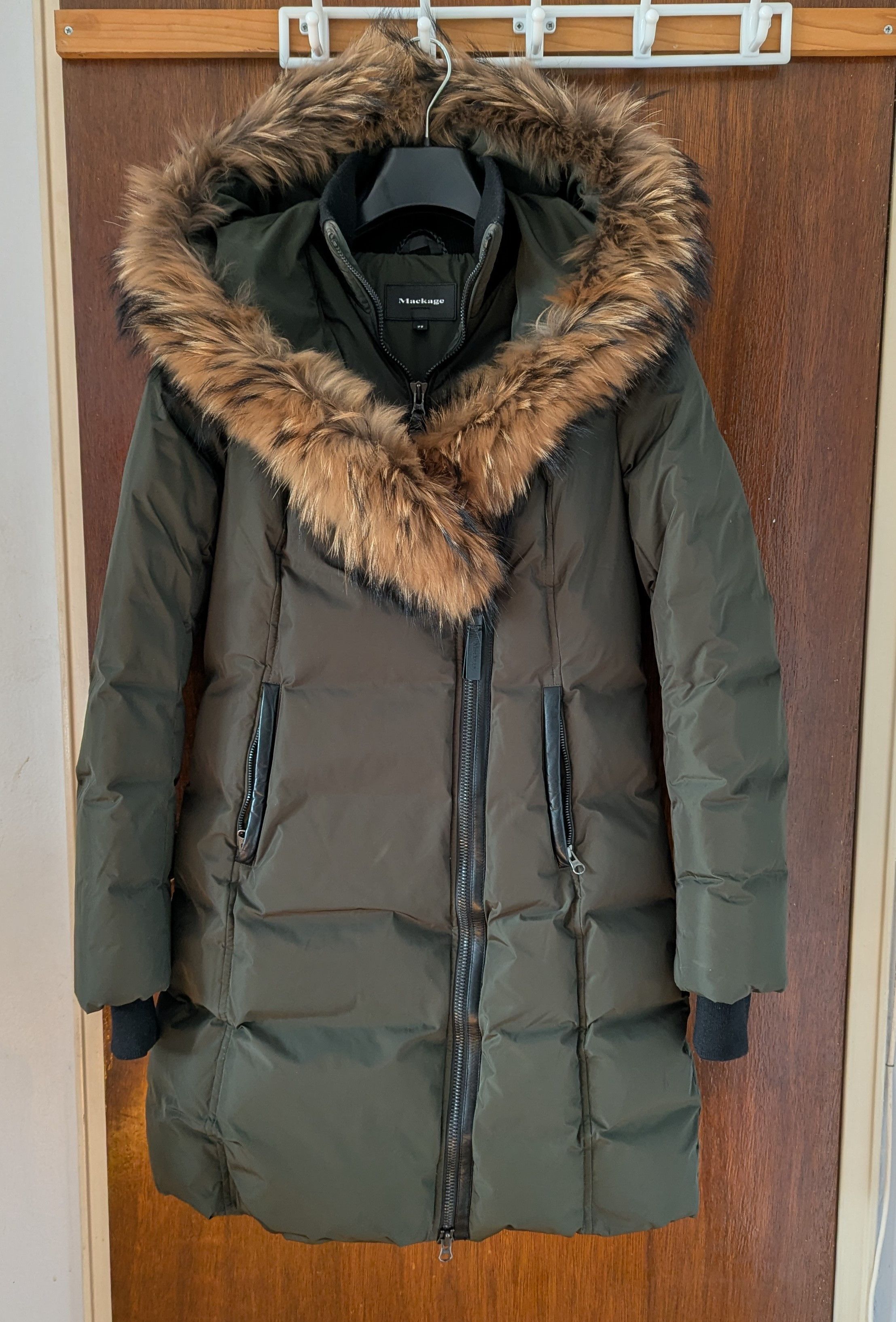 Mackage KAY-F Down coat w/ natural fur Signature Mackage Collar Size M / US 6-8 / IT 42-44 - 1 Thumbnail