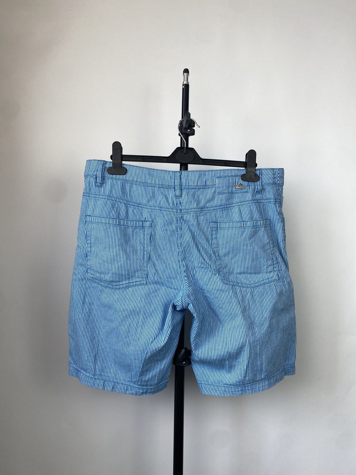 Quiksilver × Vintage Vintage Quiksilver y2k Cotton striped shorts 90’s Size US 32 / EU 48 - 8 Thumbnail