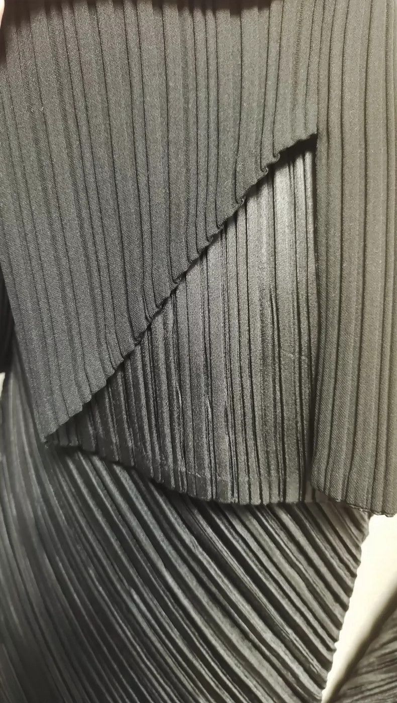 Issey Miyake Issey Miyake A black vintage mainline heavyweight silhouet Size M / US 6-8 / IT 42-44 - 5 Thumbnail