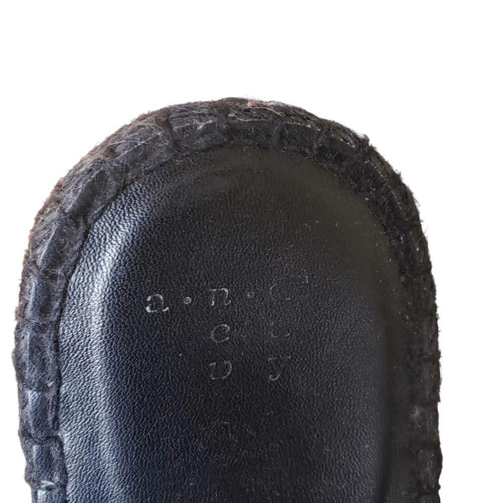 Designer CT1283 Black Ladies Flat Sandals Size 10 Size US 10 / IT 40 - 6 Thumbnail