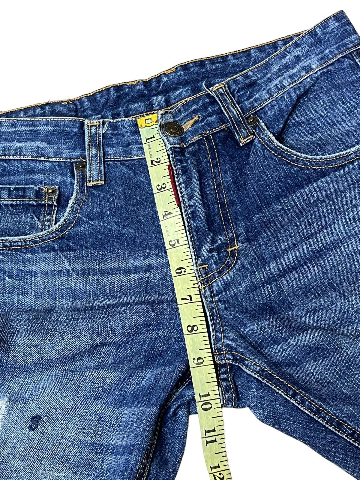 Dsquared2 SICK🔥DSQUARED2 JEAN SLIM FIT DISTRESSED STYLE JEANS Size US 30 / EU 46 - 19 Thumbnail