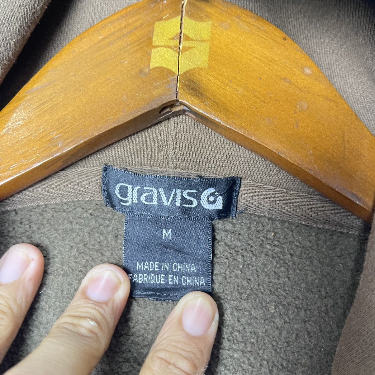 Gravis Vintage Gravis Full Zip Hoodie Size US M / EU 48-50 / 2 - 10 Thumbnail