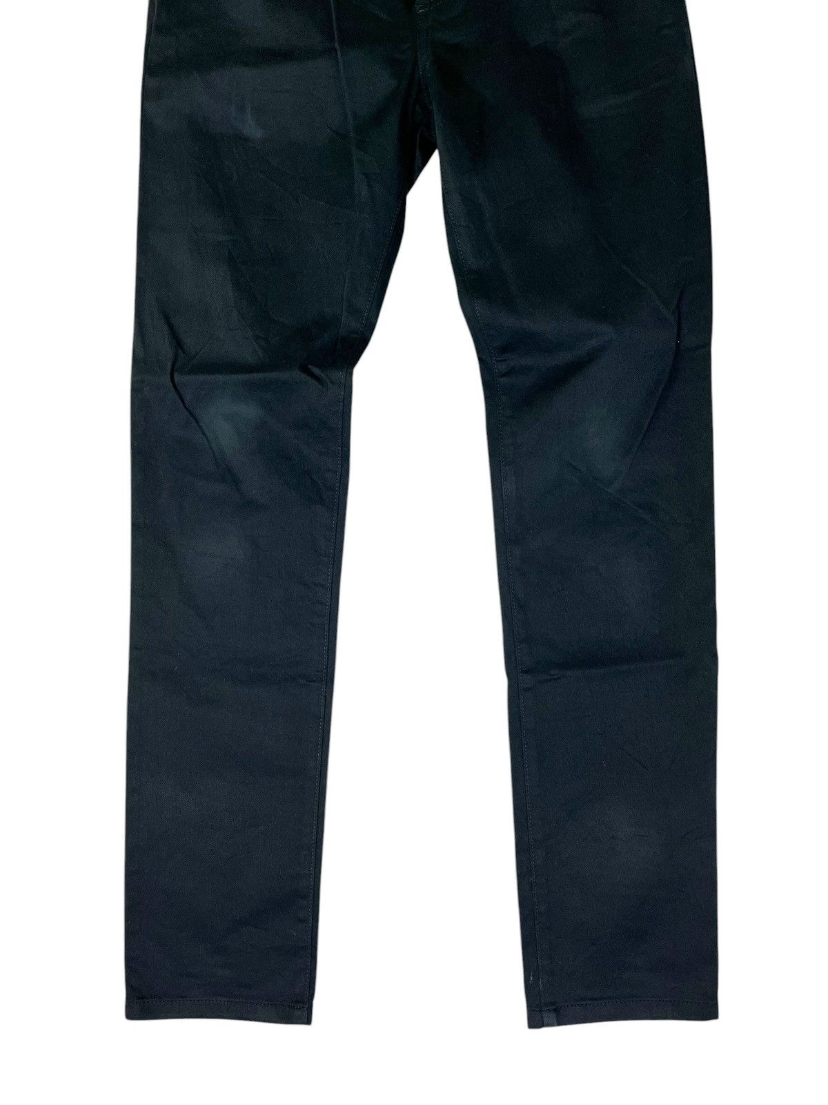 Moschino Moschino Black Slim Fit Casual Pants Made In Italy Size US 30 / EU 46 - 4 Thumbnail