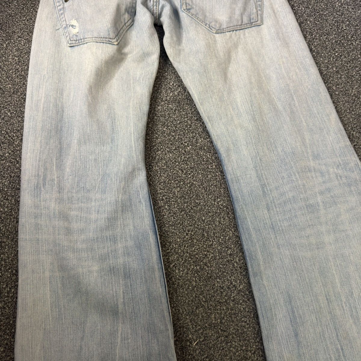 Hysteric Glamour 🔥🇯🇵 Japanese Flared Sick Root Distressed Denim Size US 32 / EU 48 - 12 Thumbnail