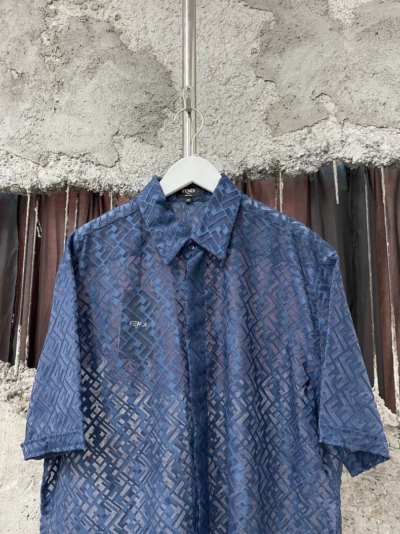 Fendi Fendi Short Sleeve Printed Shirt Brand New Size US L / EU 52-54 / 3 - 3 Thumbnail