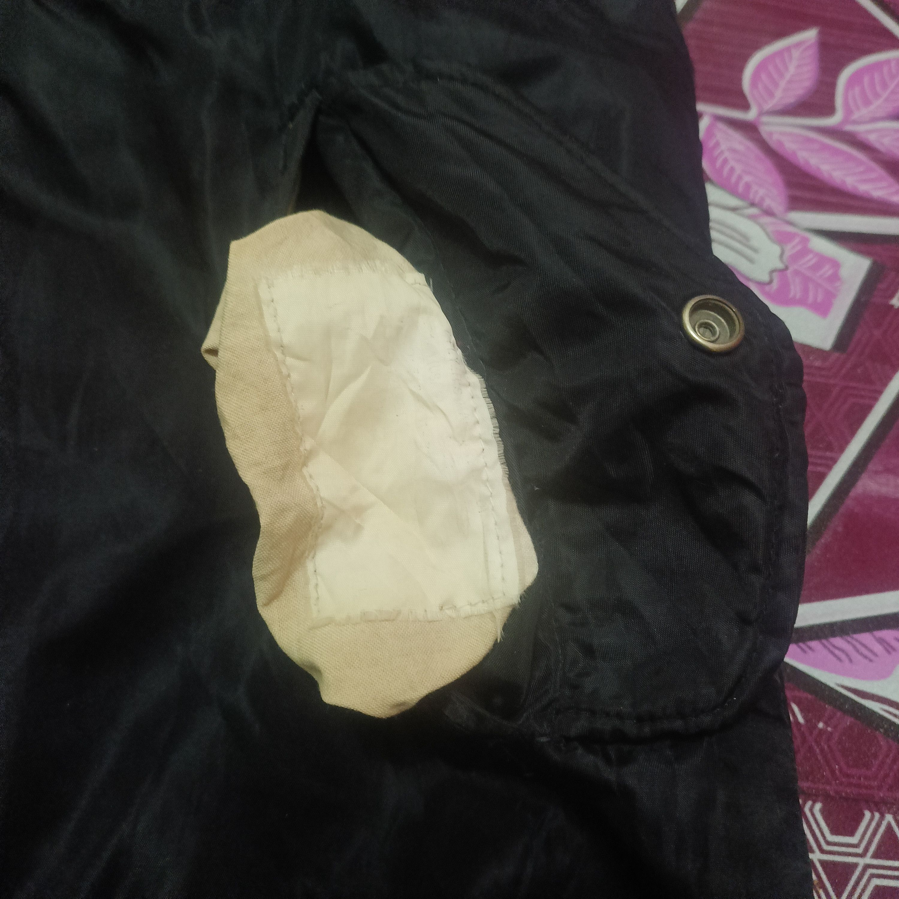 Vintage Rare!!! MA 1 tote bag custom modifications from jacket Size ONE SIZE - 6 Thumbnail
