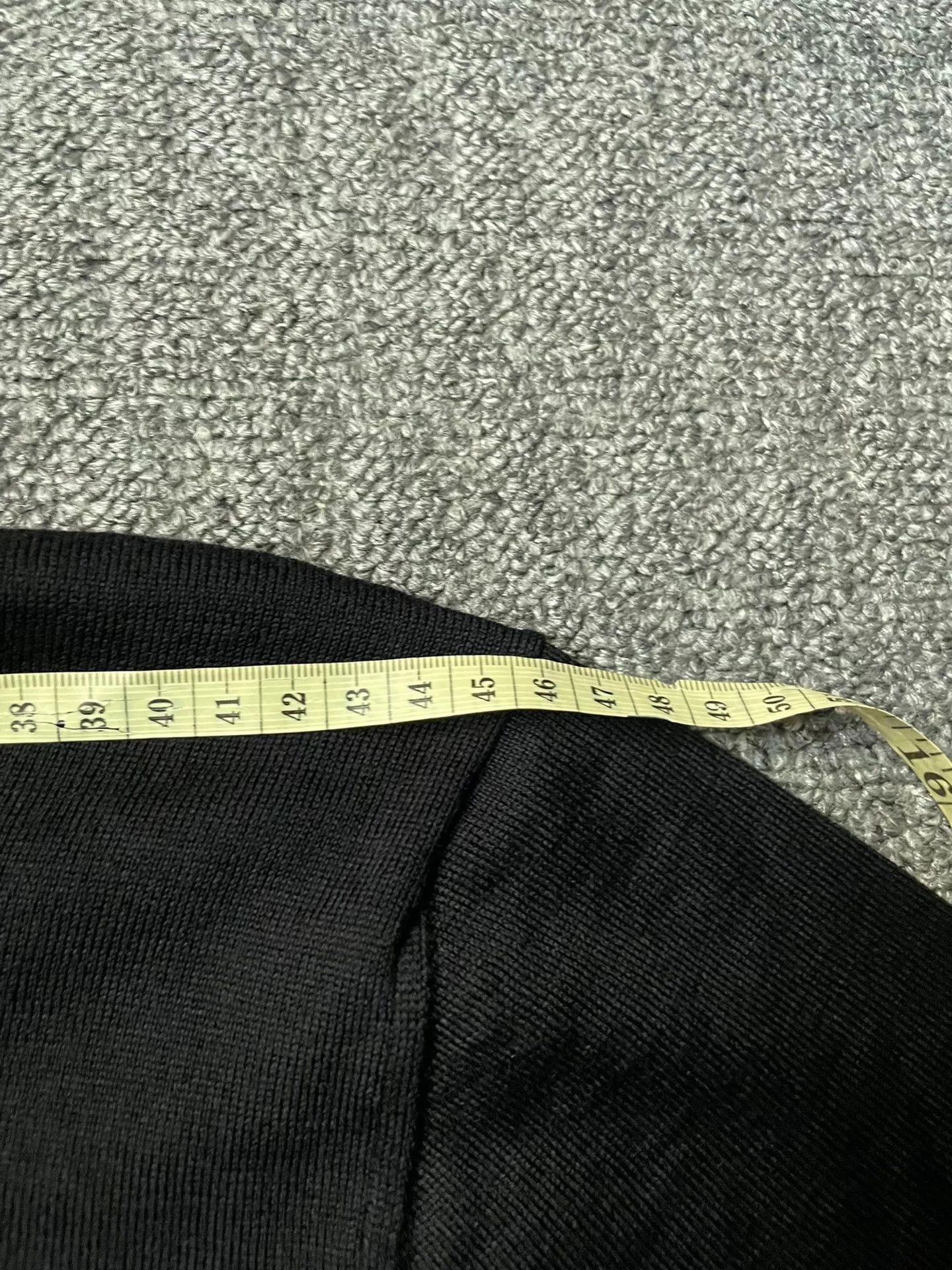 Maison Margiela Maison Margiela New Black Topstitched Wool T-neck Sweater XL Size US XL / EU 56 / 4 - 8 Thumbnail