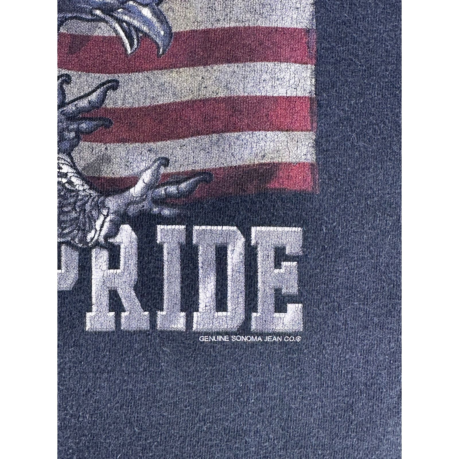 Sonoma Vintage 2003 American Pride Black Tee Size Large Sonoma Size US L / EU 52-54 / 3 - 5 Thumbnail