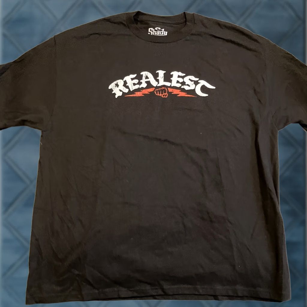 Vintage Shady Records Eminem X Ez Mil REALEST Graphic T Shirt XXL NWOT RARE Mens Size US XXL / EU 58 / 5 - 1 Thumbnail