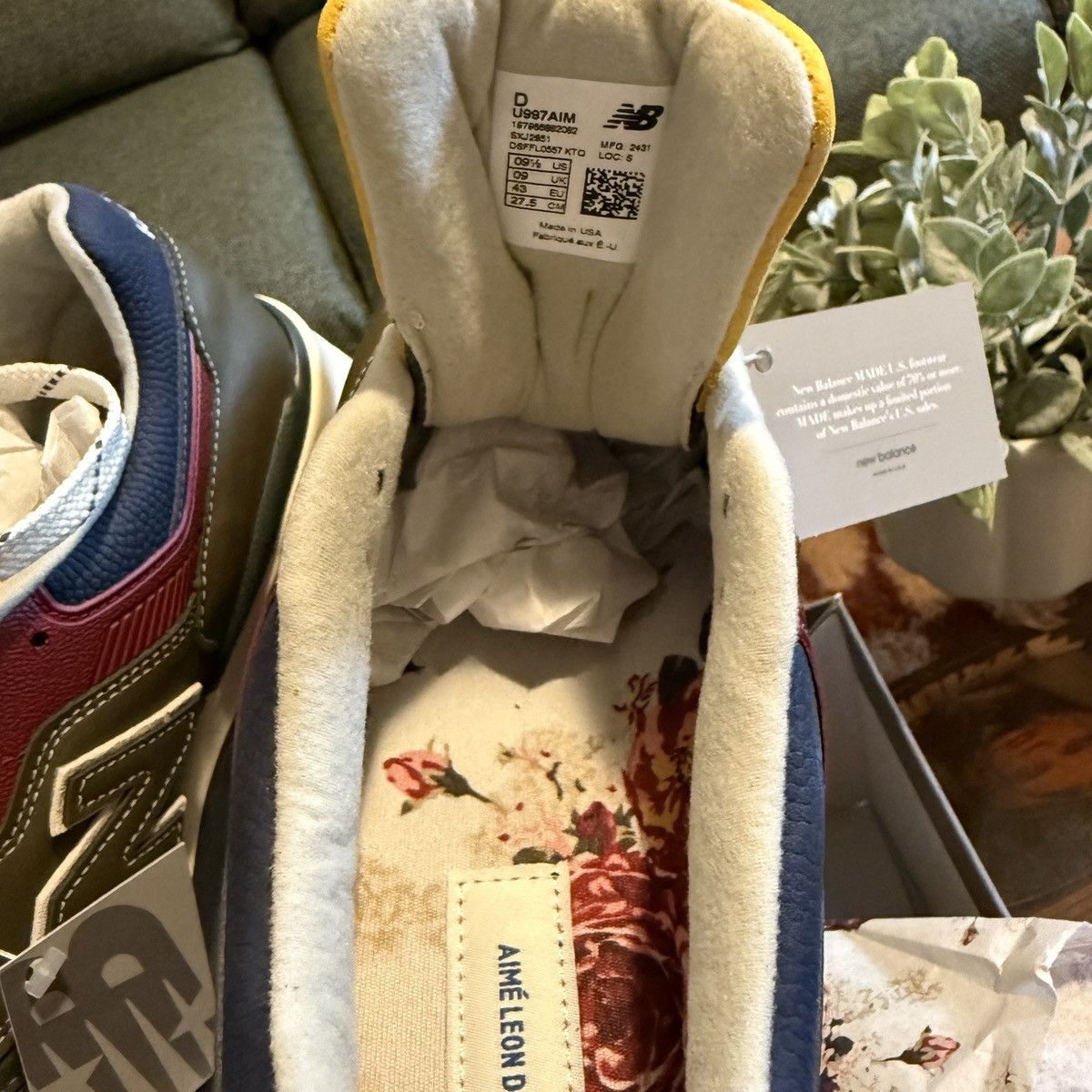 Aime Leon Dore × New Balance ALD / New Balance Made In USA 997 Size US 9.5 / EU 42-43 - 3 Thumbnail