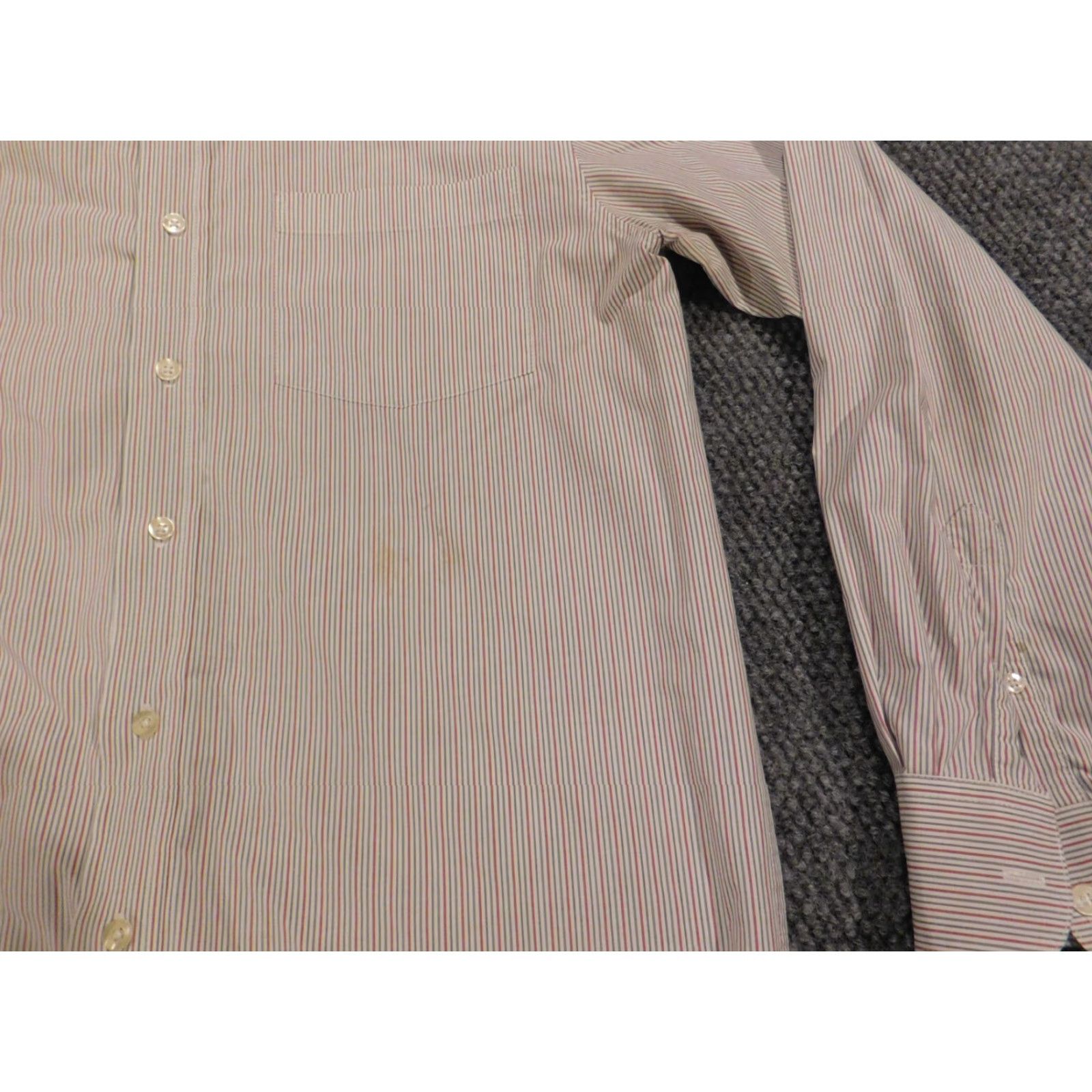 Old Navy Old Navy Shirt Mens Small red blue striped Button-Down Long Sleeve Collared Knit Cotton Casual Vintage No (adjusted within rules) Size US S / EU 44-46 / 1 - 4 Thumbnail