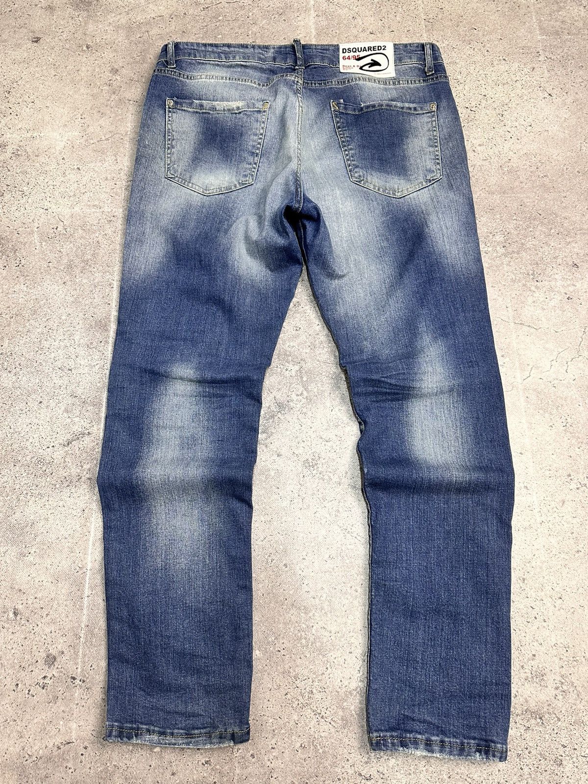 Dsquared2 Dsquared2 distressed denim pants baggy ripped y2k style Size US 38 / EU 54 - 10 Thumbnail