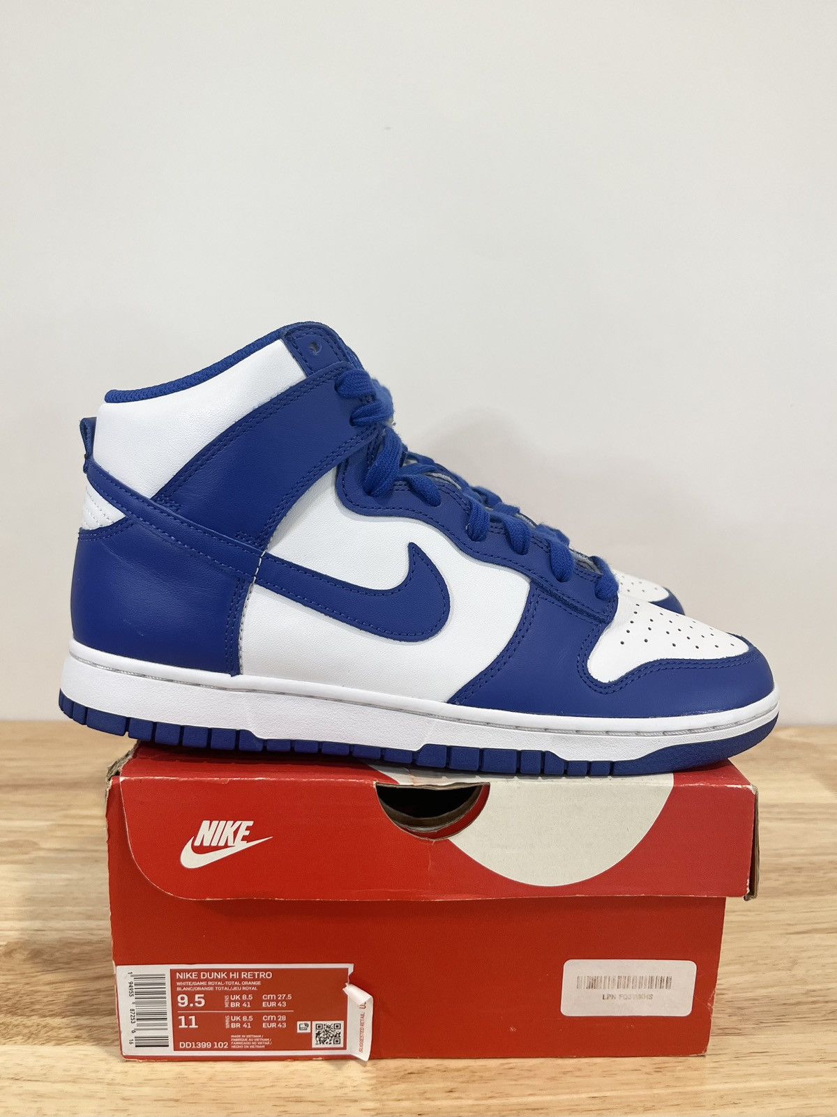 Nike Sneaker Nike Dunk High Retro Kentucky 2021 Nike Dunk High