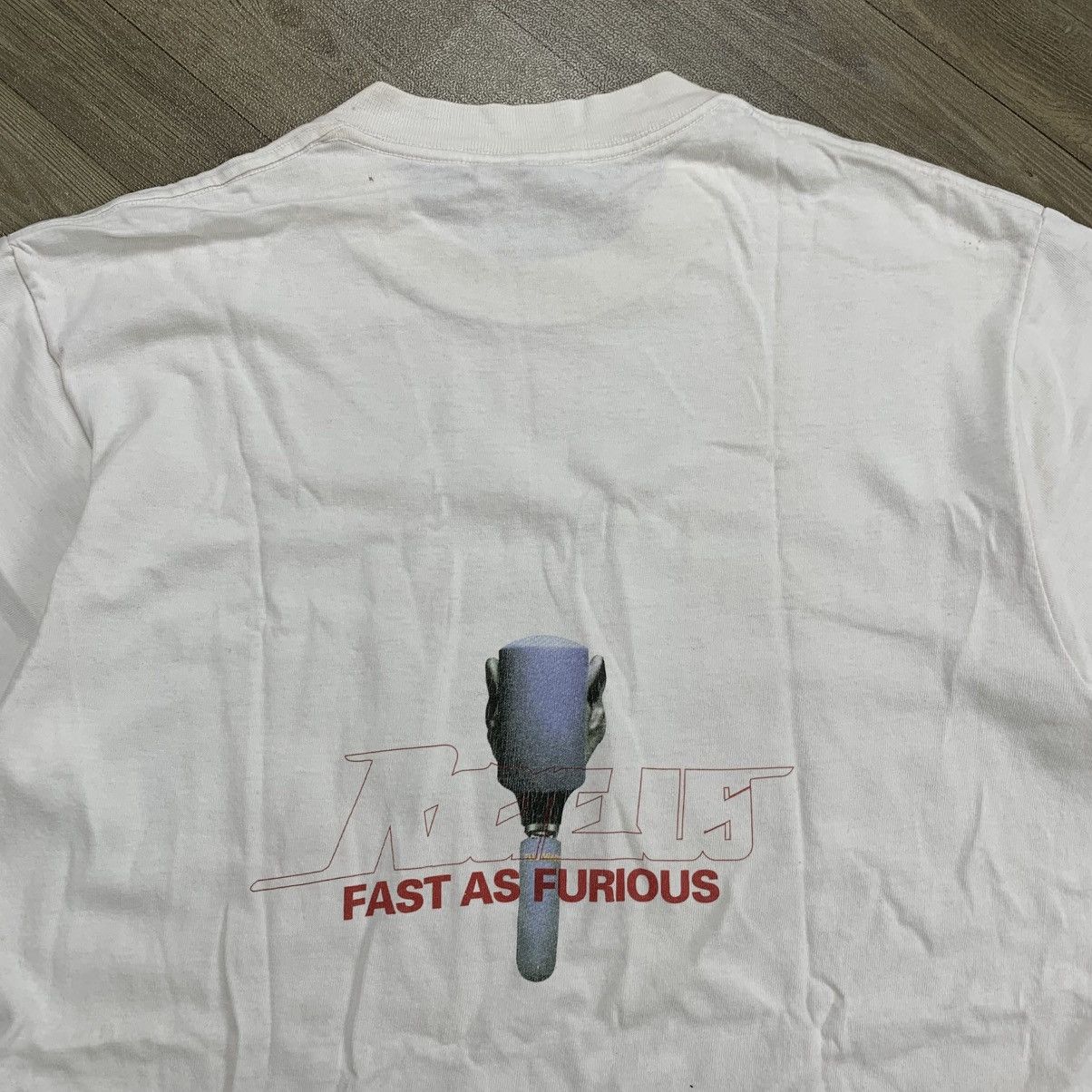 Bape Vintage 90’s Bape x Rocnelius Fantasma Tshirt Size US M / EU 48-50 / 2 - 9 Thumbnail