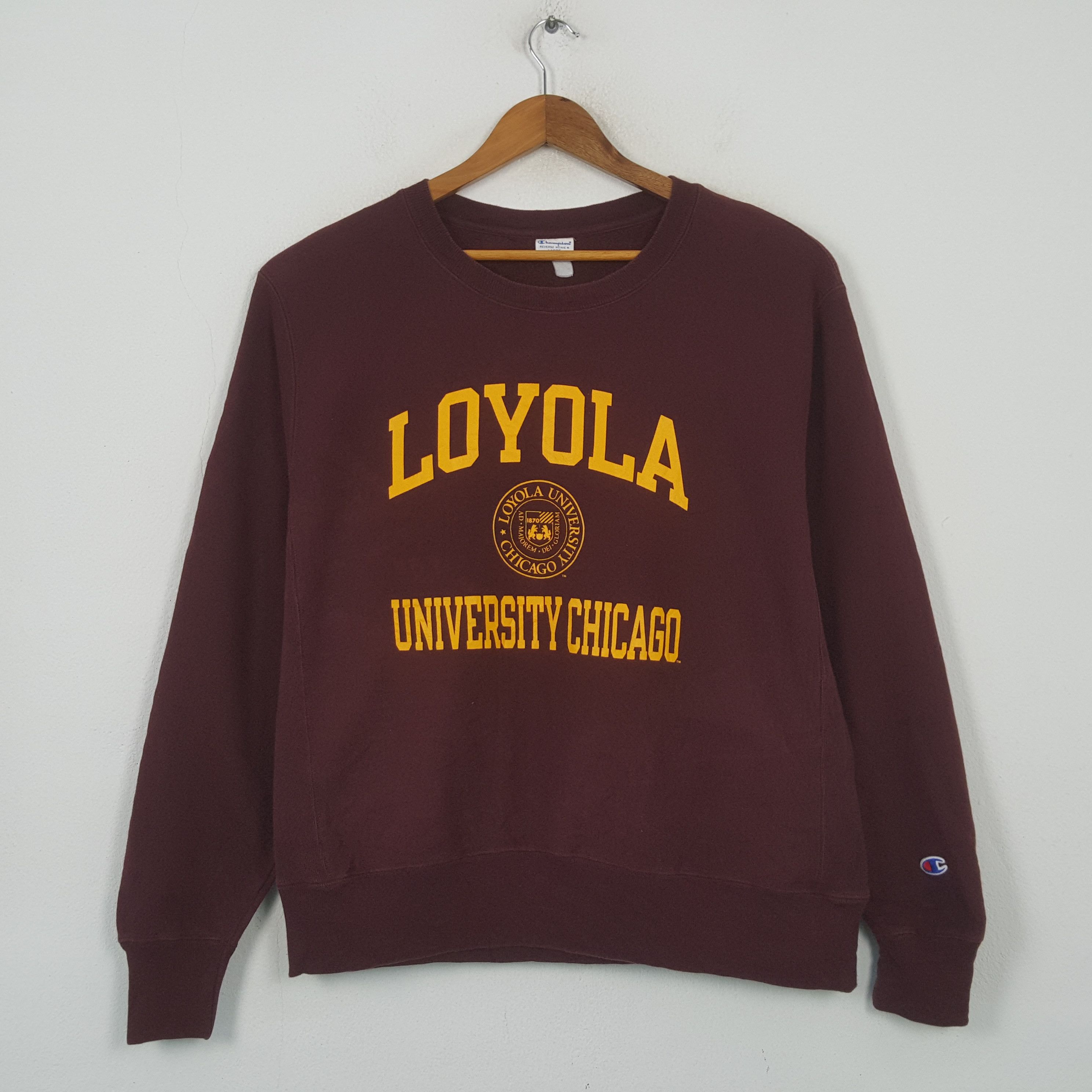 Champion Vintage Loyola University Chicago Champion Sweatshirt 34 Size US XL / EU 56 / 4 - 1 Thumbnail