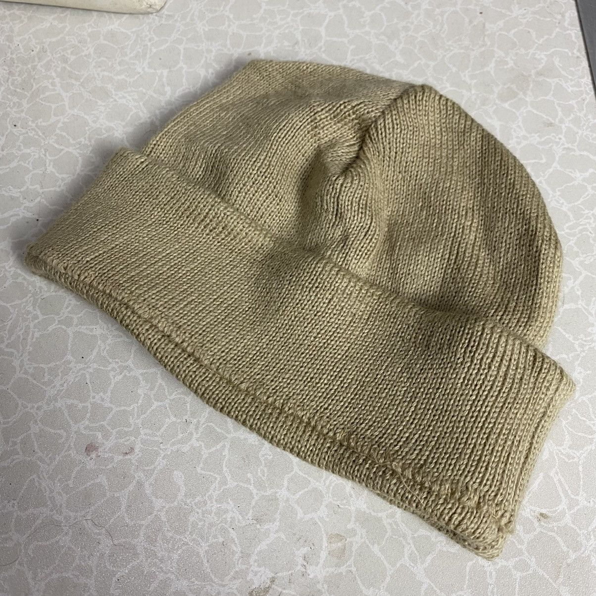 Designer × Other 2000s y2k beige pure wool beanie hats japanese brand Size ONE SIZE - 5 Thumbnail