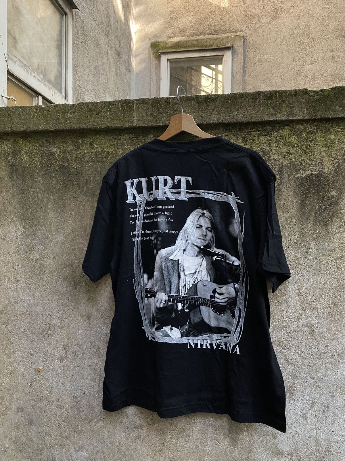 Nirvana × Vintage Vintage Kurt Cobain I’m Not Like Them T-Shirt Size US XL / EU 56 / 4 - 4 Thumbnail