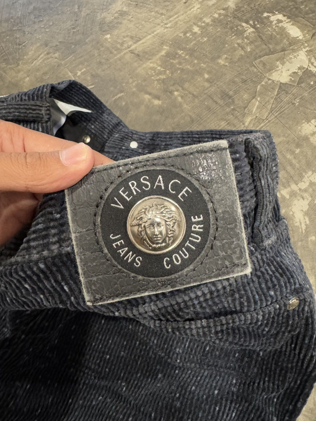 Versace Jeans Couture VINTAGE VERSACE JEANS COUTURE CORDUROY PANTS Size US 30 / EU 46 - 8 Thumbnail