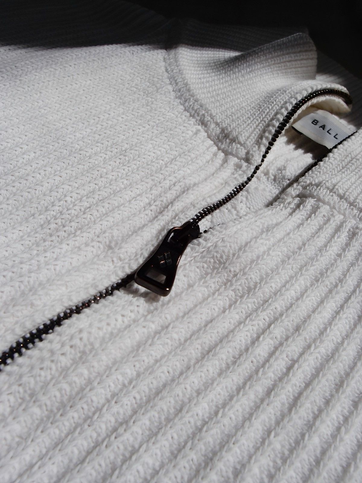 Ballantyne BALLANTYNE Heavyweight Cotton Half-Zip Knit 48 Size US M / EU 48-50 / 2 - 4 Thumbnail