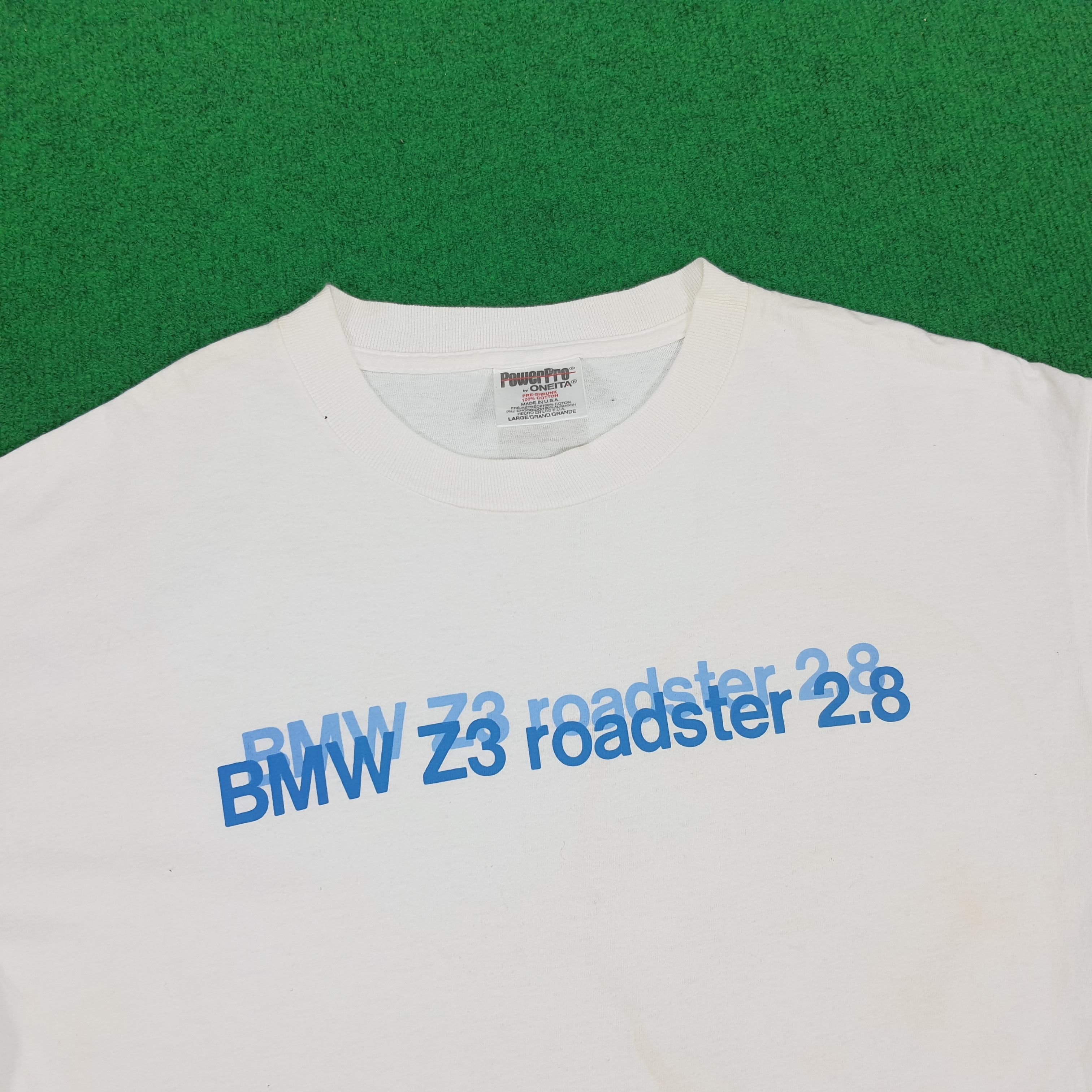 Vintage Vintage BMW Z3 Roadster 2.8 Automotive Motorsports Tshirt Size US M / EU 48-50 / 2 - 2 Thumbnail