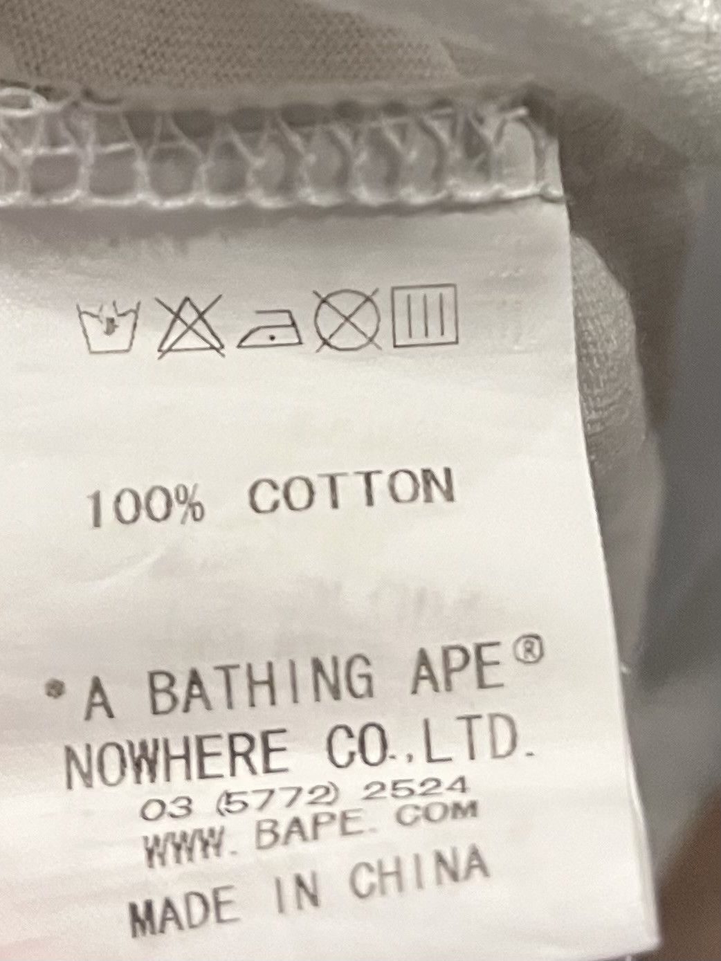 Bape Bape tee shirt Size US M / EU 48-50 / 2 - 6 Thumbnail