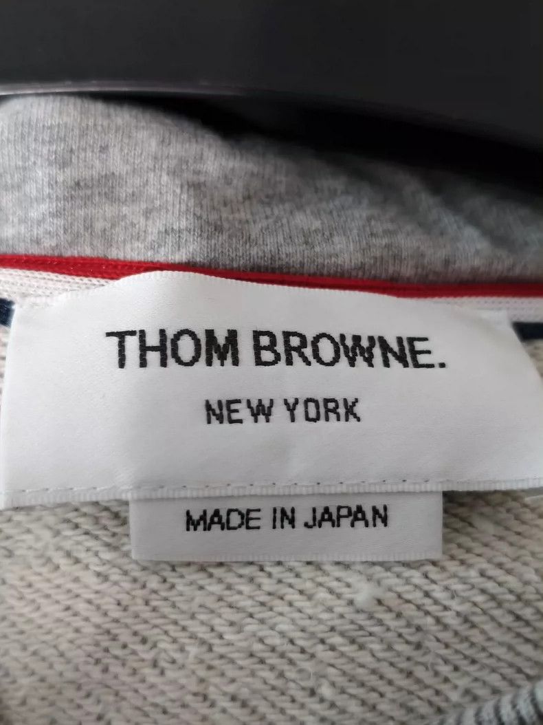 Thom Browne Thom Browne Gray four-bar zipper jacket 2503-Nextarrow Size US XL / EU 56 / 4 - 3 Thumbnail