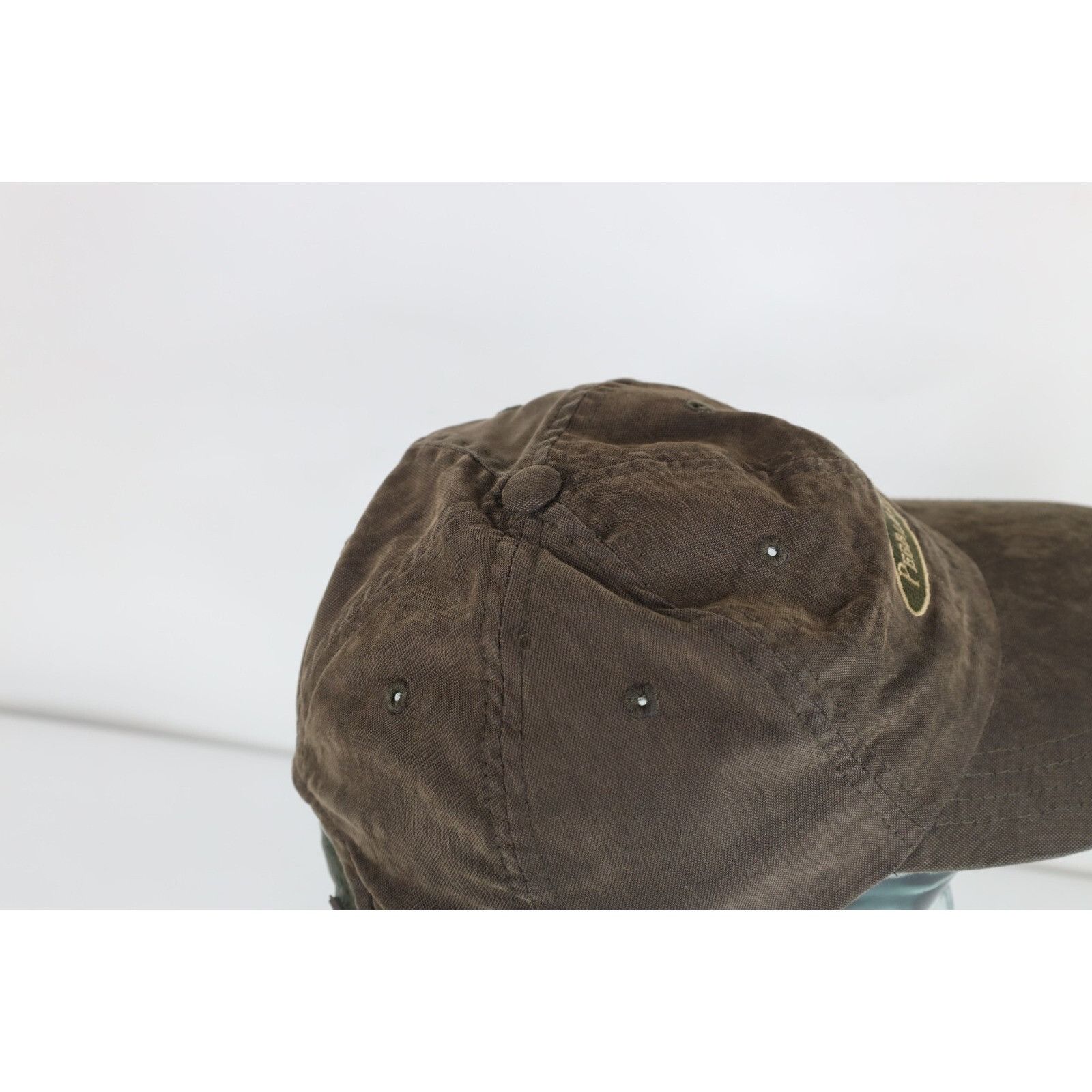 Vintage Vintage 90s Streetwear Faded Spell Out Pebble Beach Golf Hat Size ONE SIZE - 7 Thumbnail